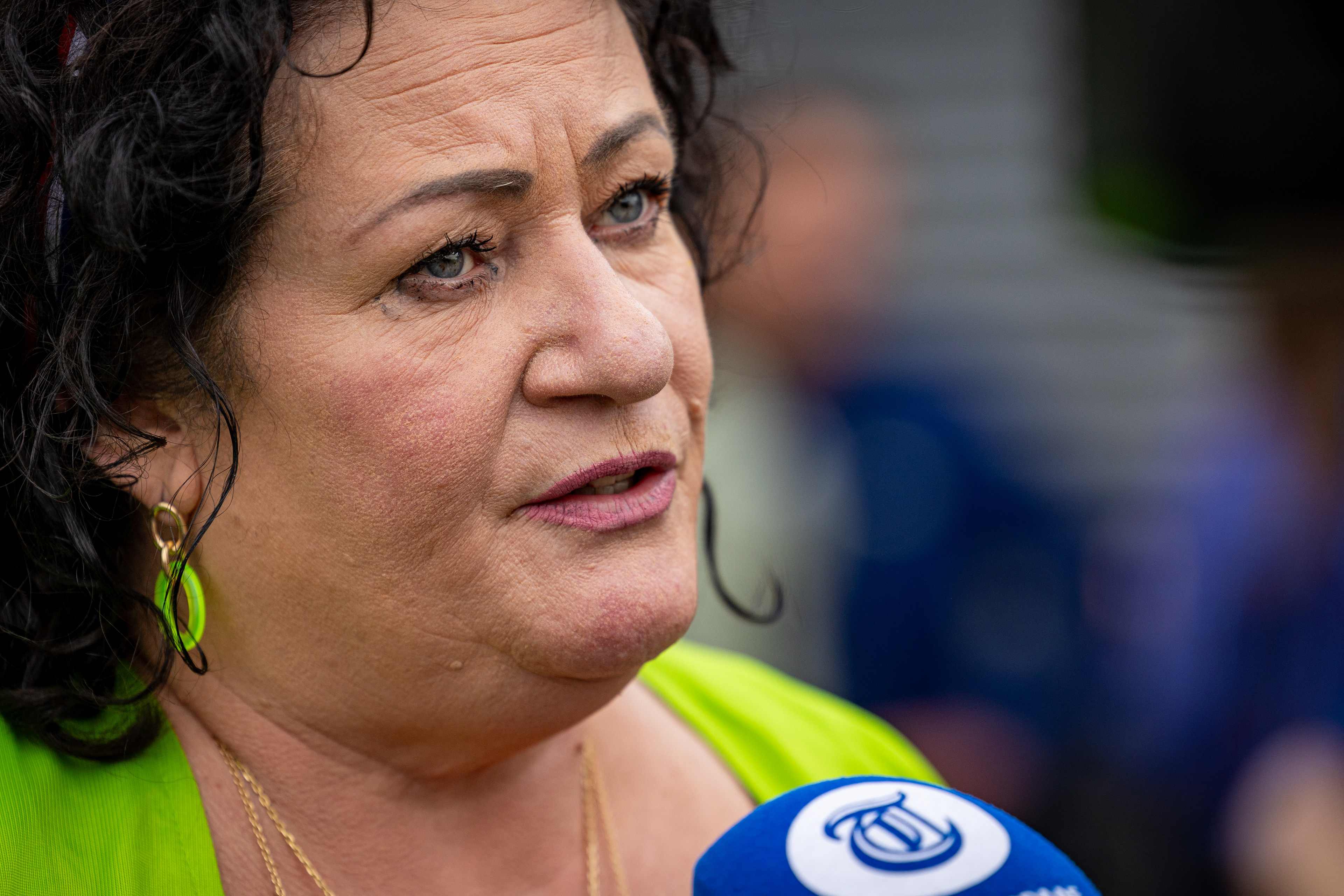 Caroline van der Plas tijdens presentatie premierskandidaat Boer Burger Beweging