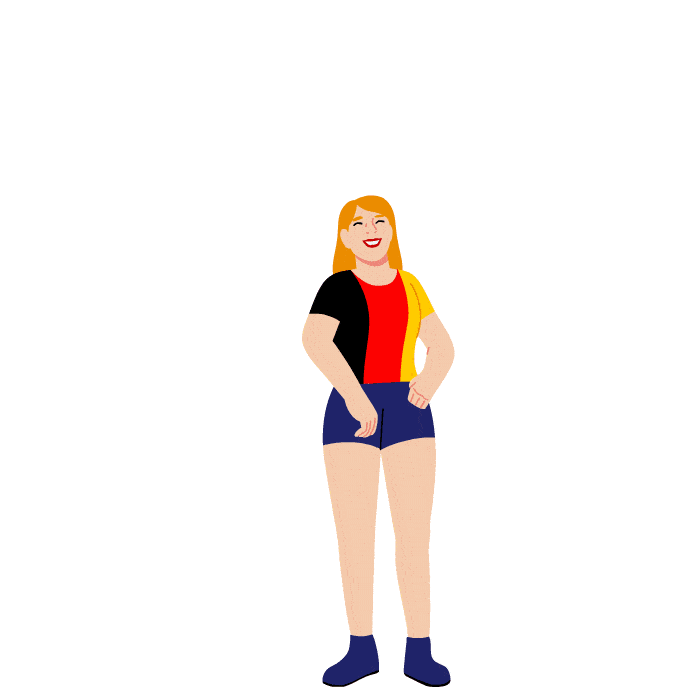 Dancing Woman Colour