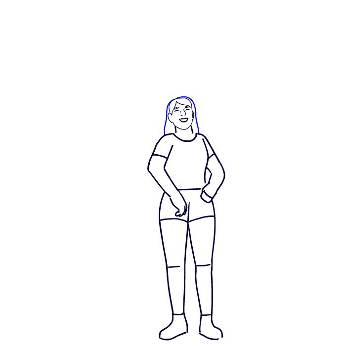 Dancing Woman Rough (by Dennis Wardzala)