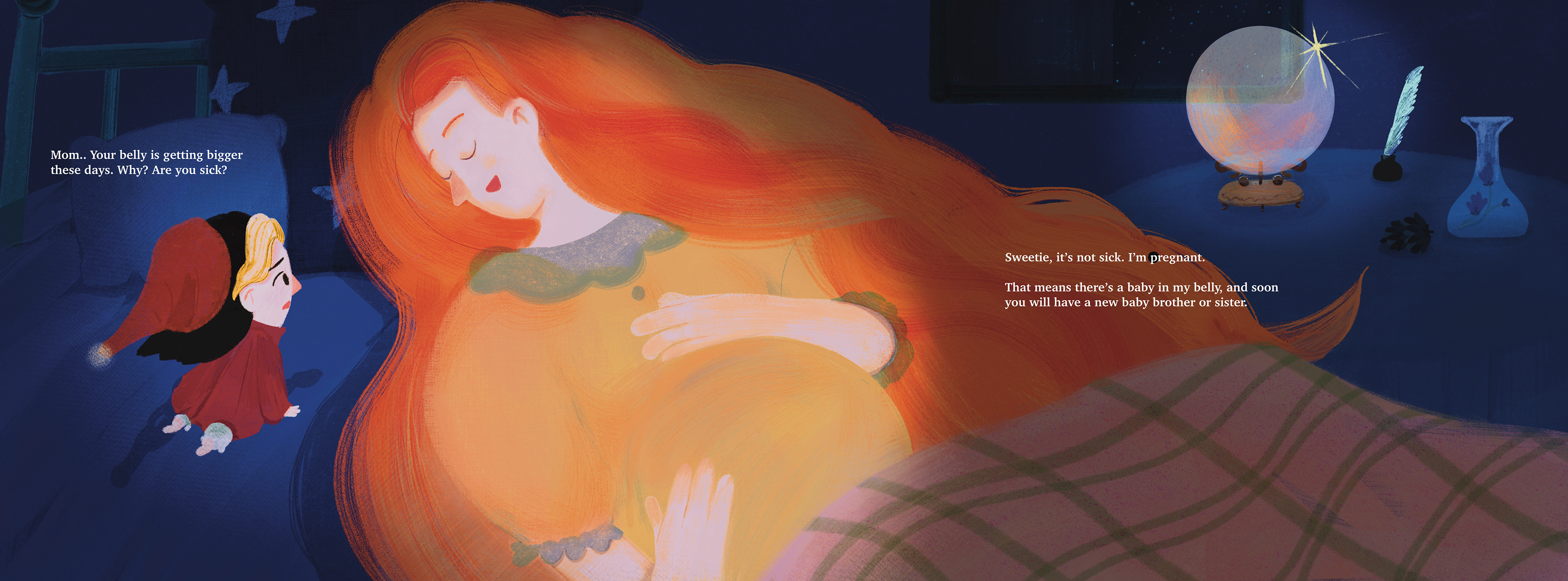 Little Witch Will Have A Sibling, p3-4, 2024