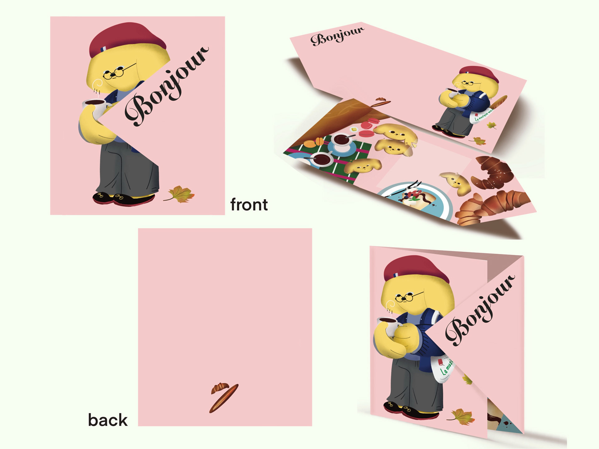 Lonely Charlie "Say Hi" Greeting Card, 2022