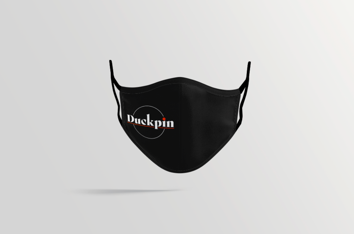 Customized mask in black