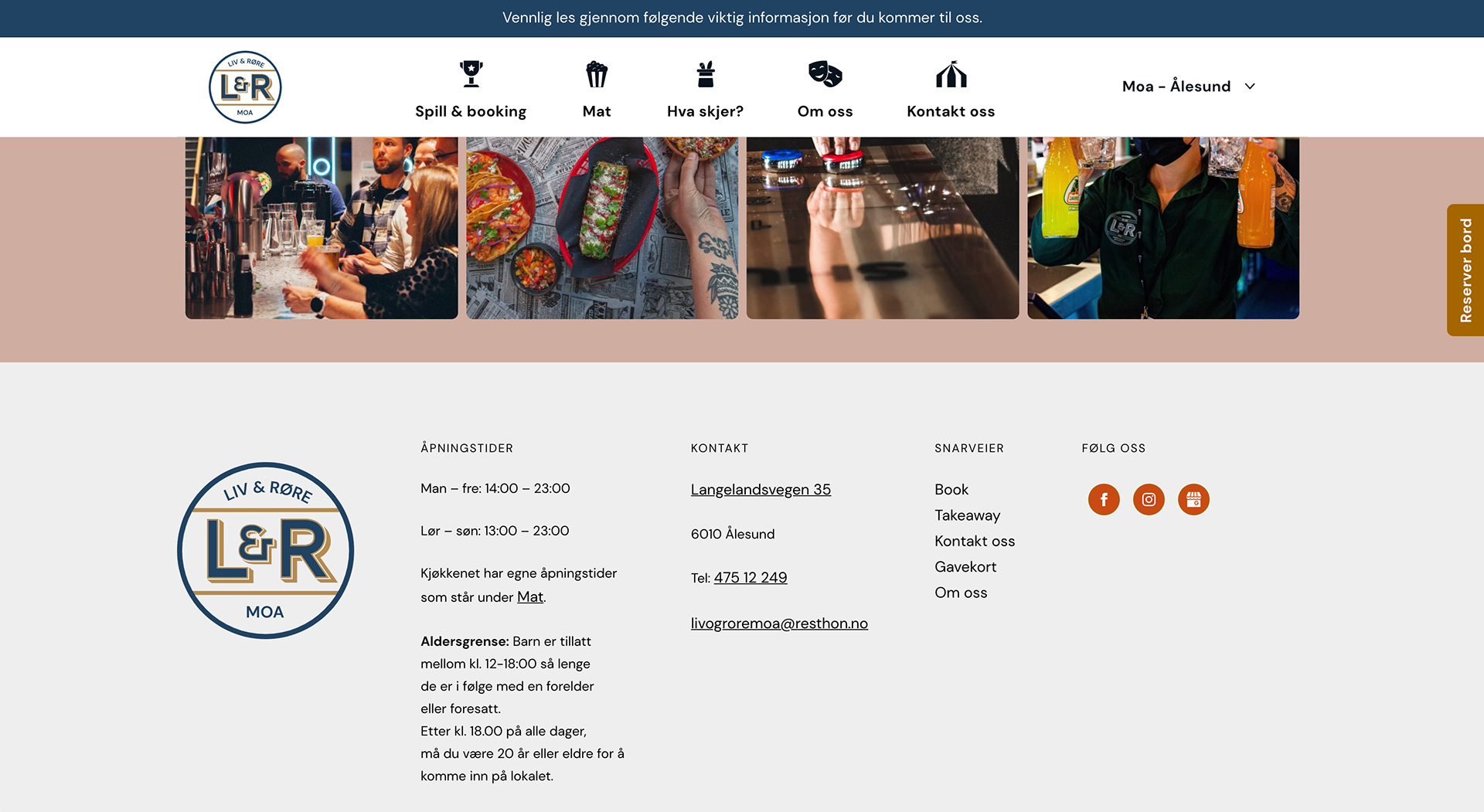 Website https://livrore.no/moa/