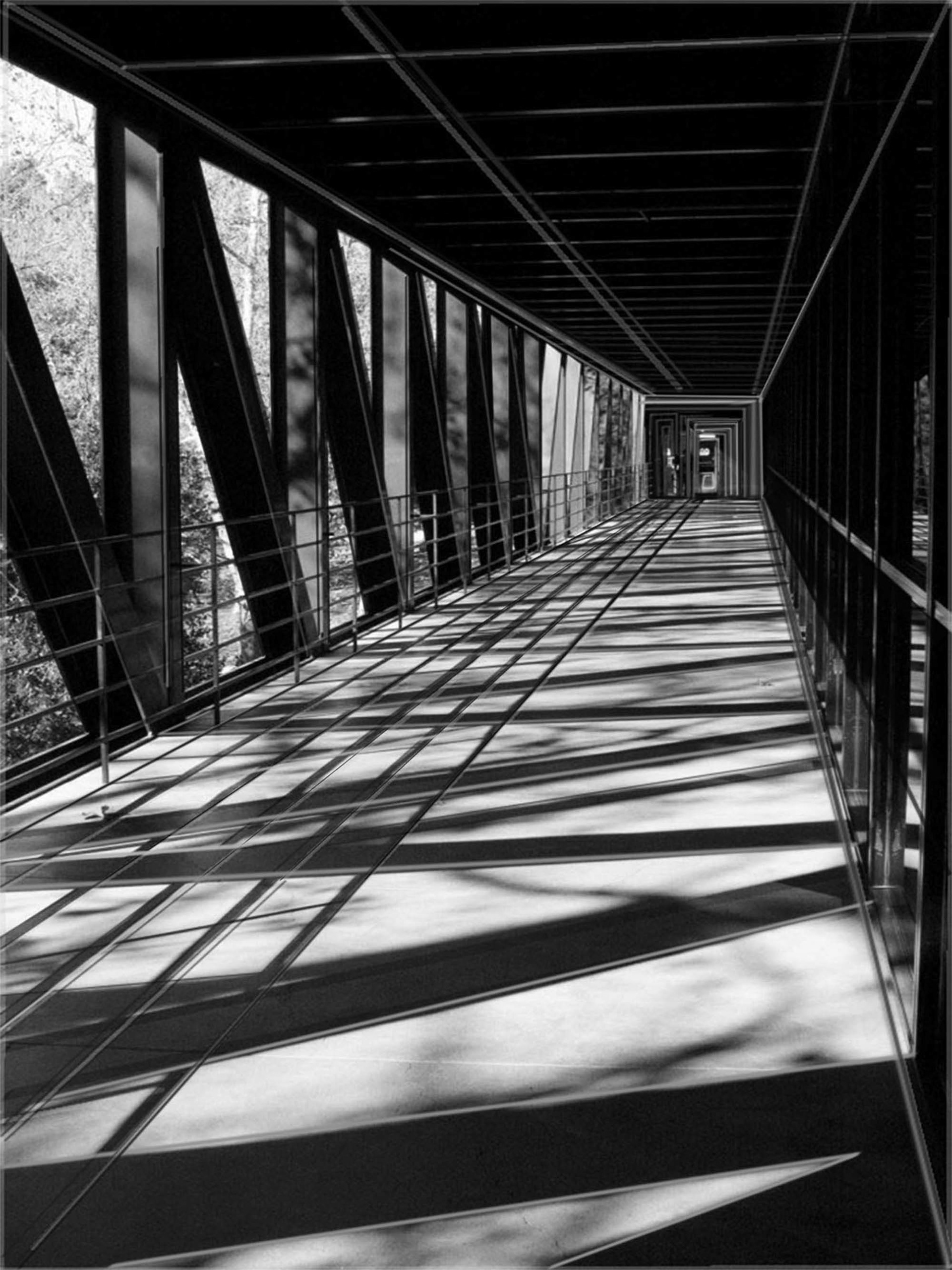 SpaceBridge II Mixed Media on Archival Paper