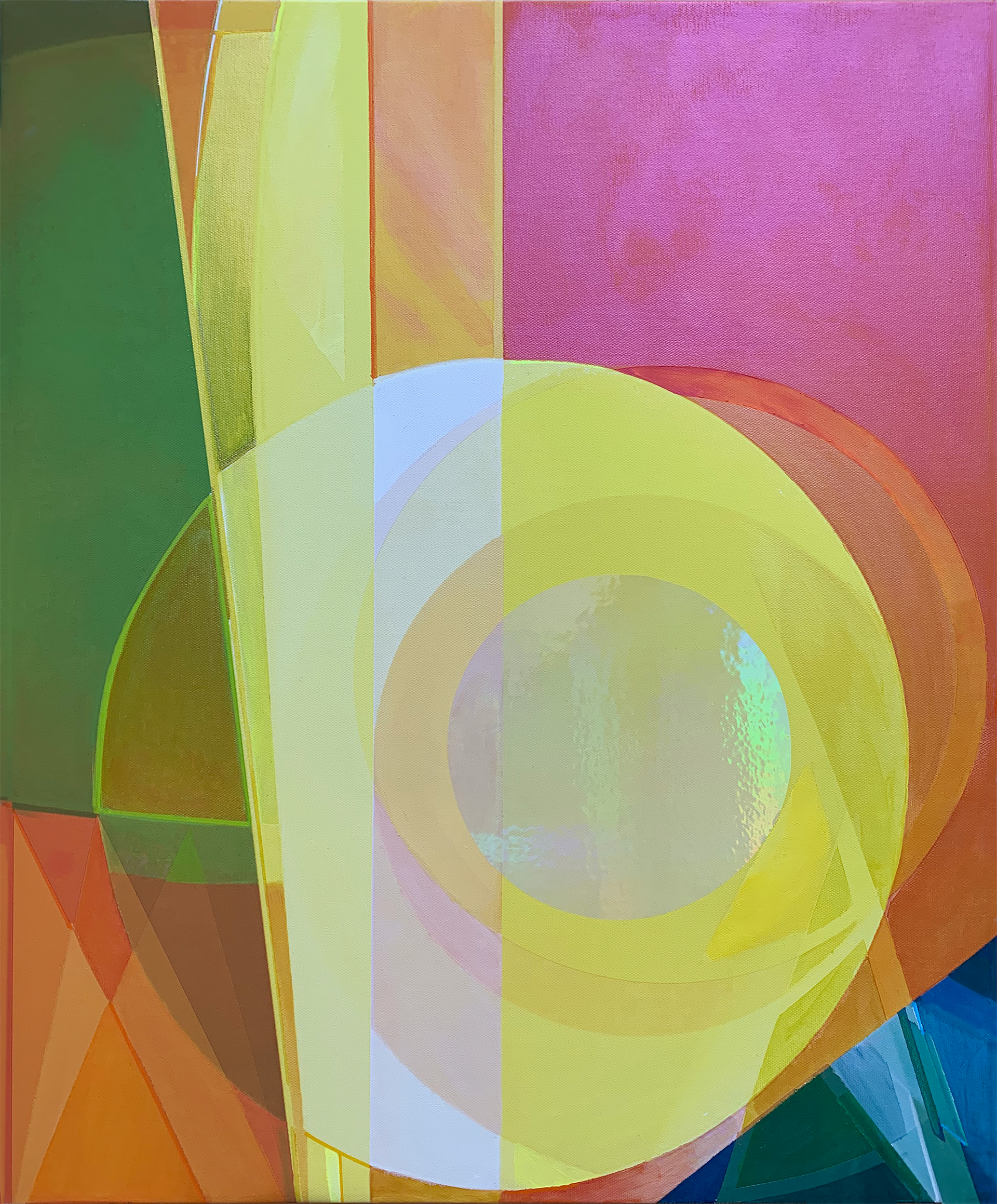 Orbits II, 20 x 24 Mixed Media on Canvas