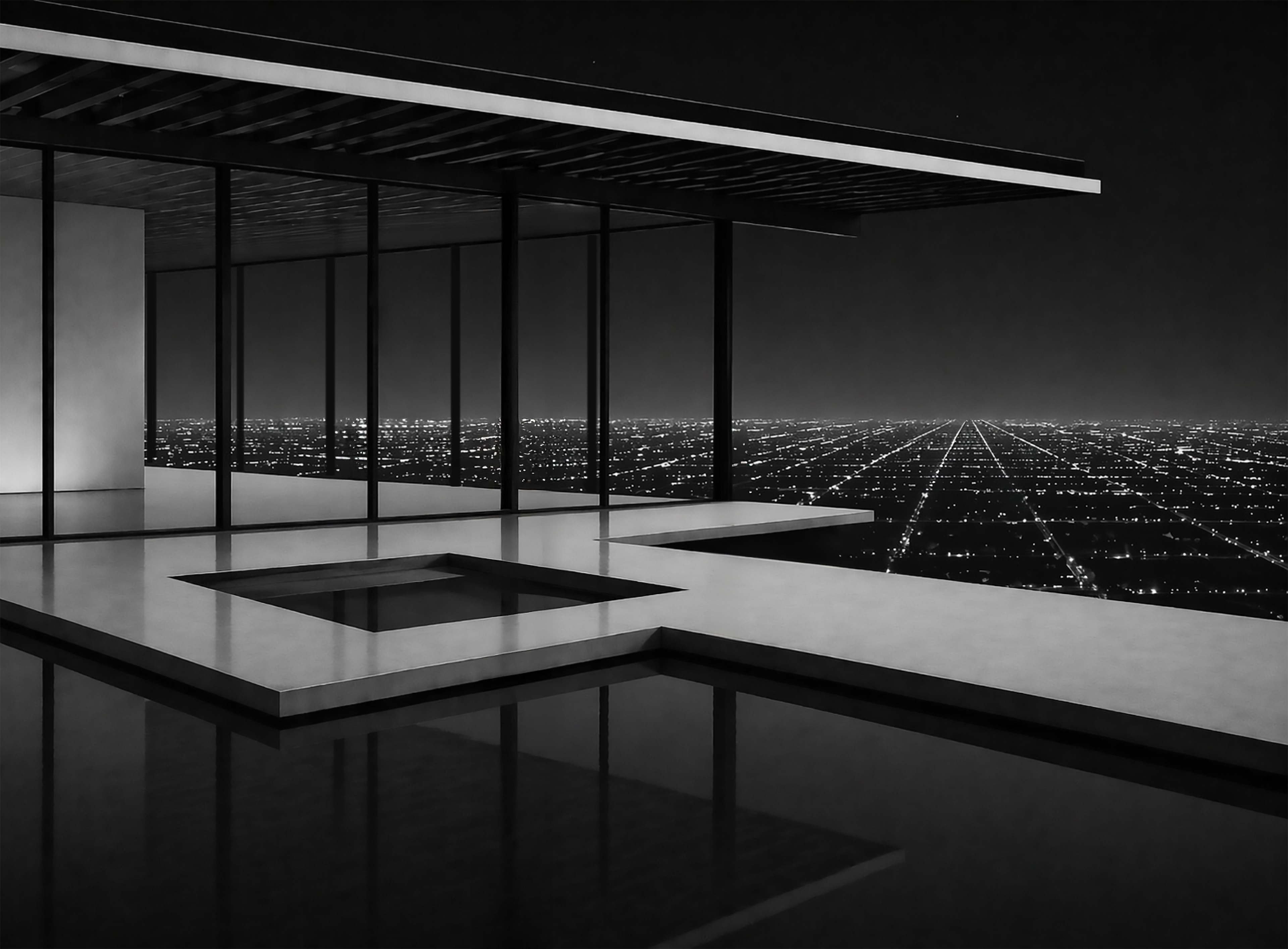 Stahl House/ City Lights