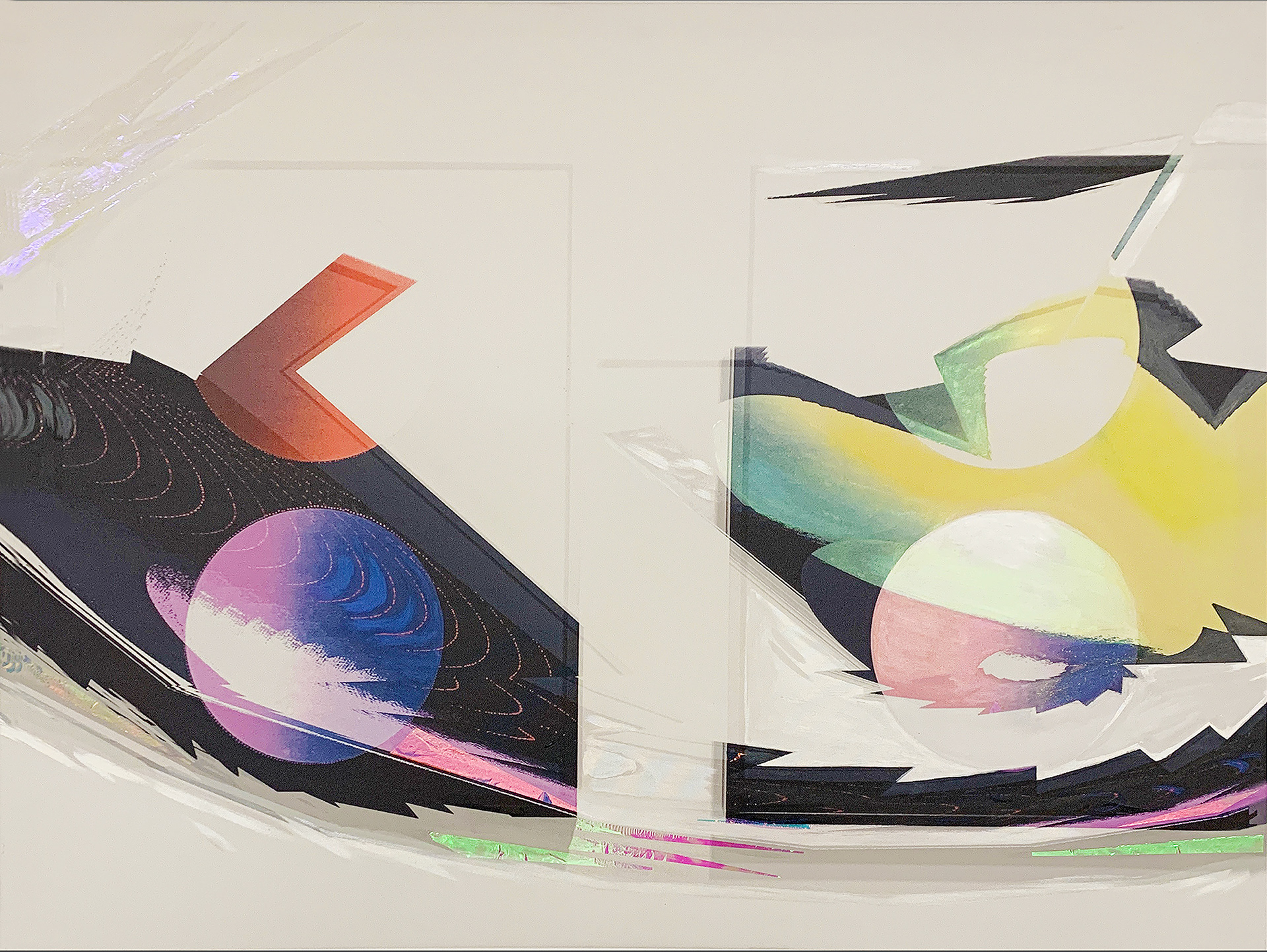 CD2 36 x 48 Mixed Media on Canvas 2020