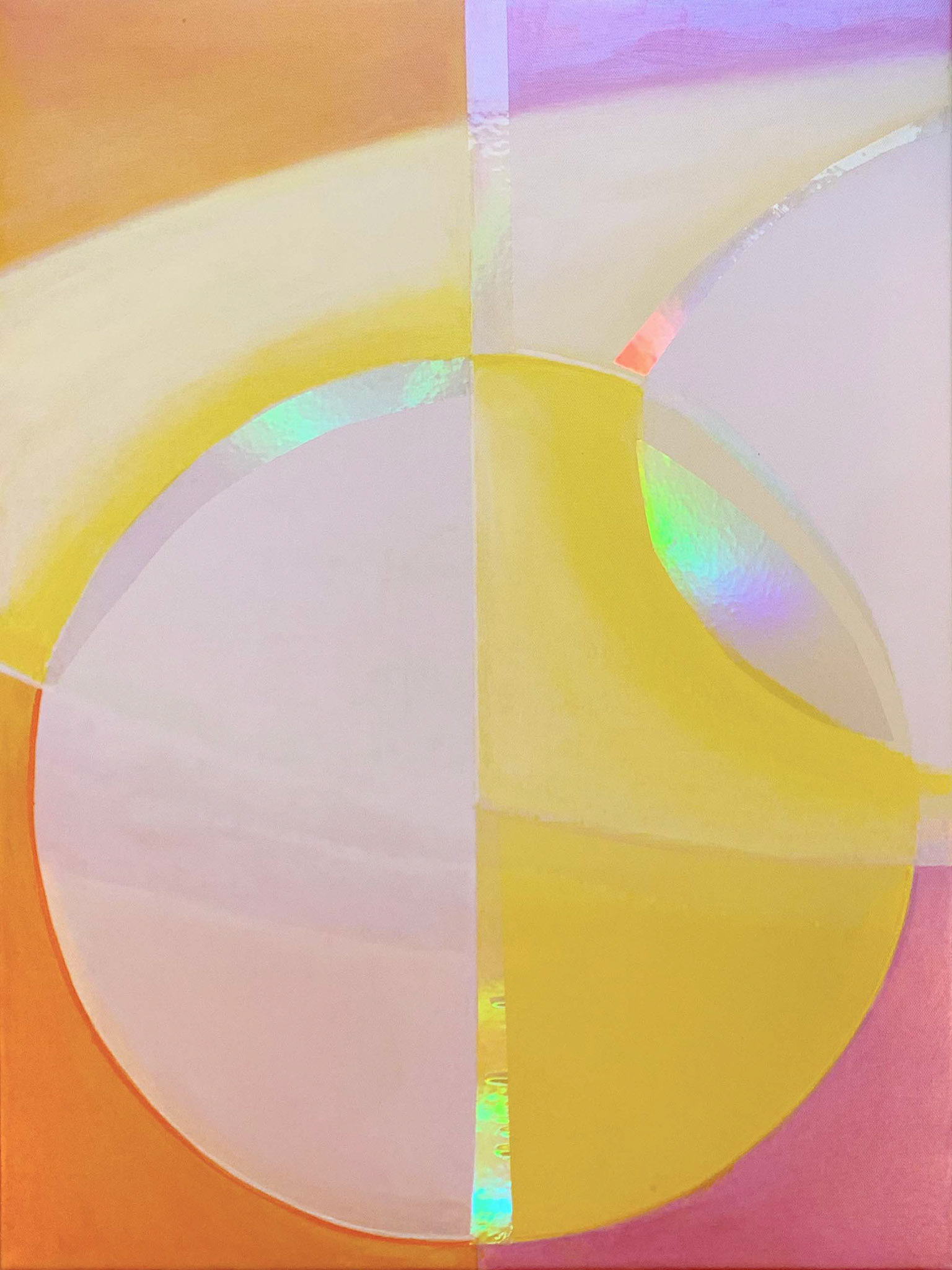 Solsphere I 24 x 18 Mixed Media on Canvas