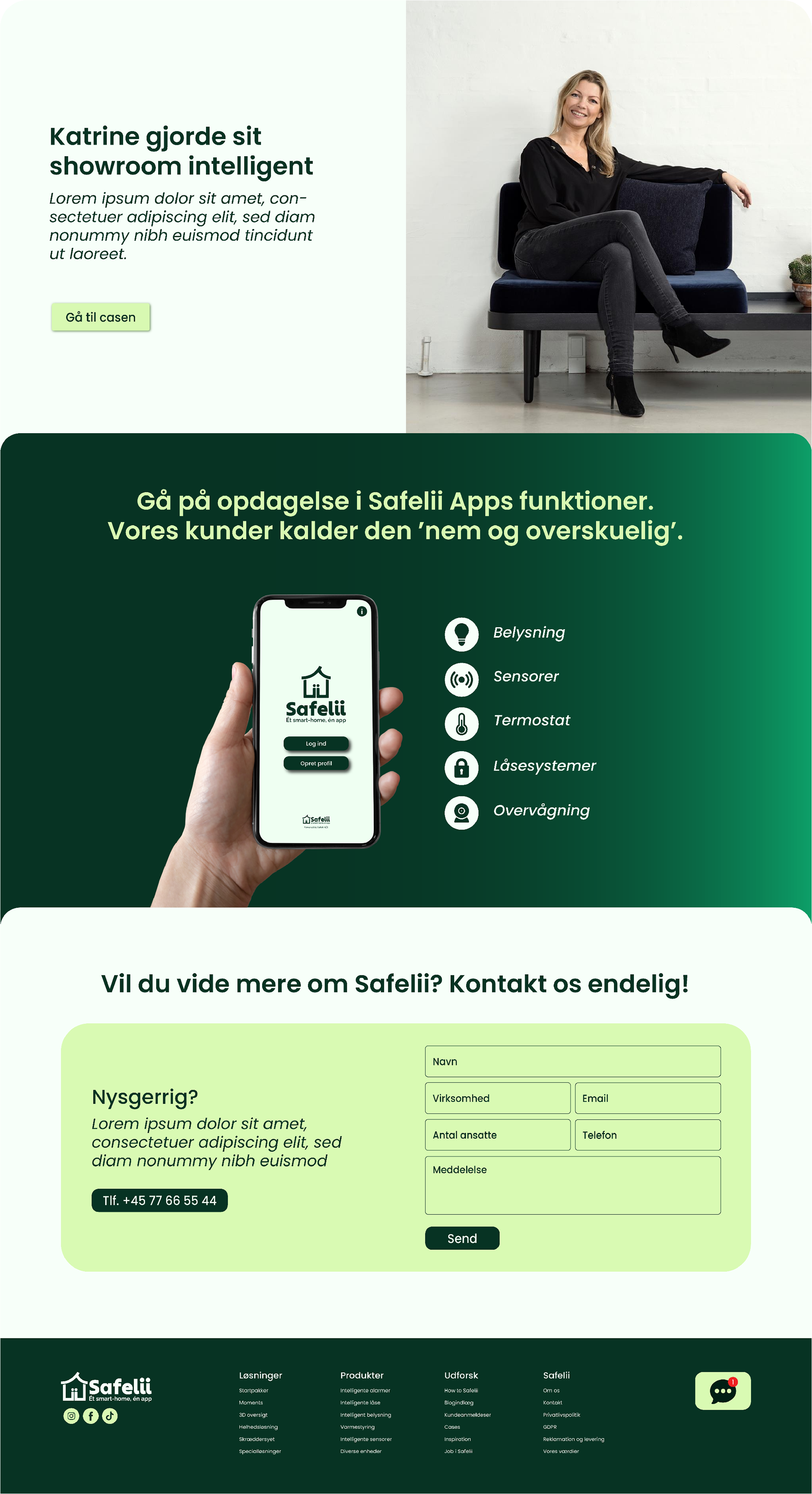 Website design