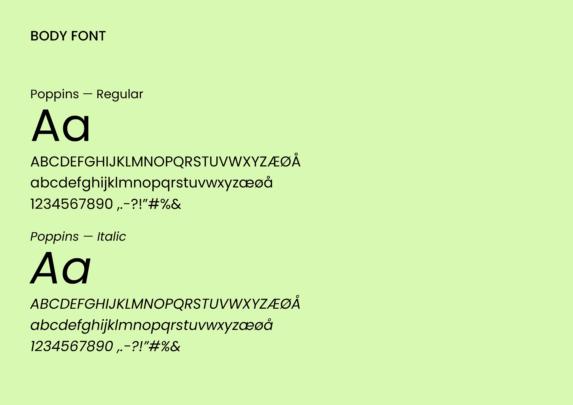 Font
