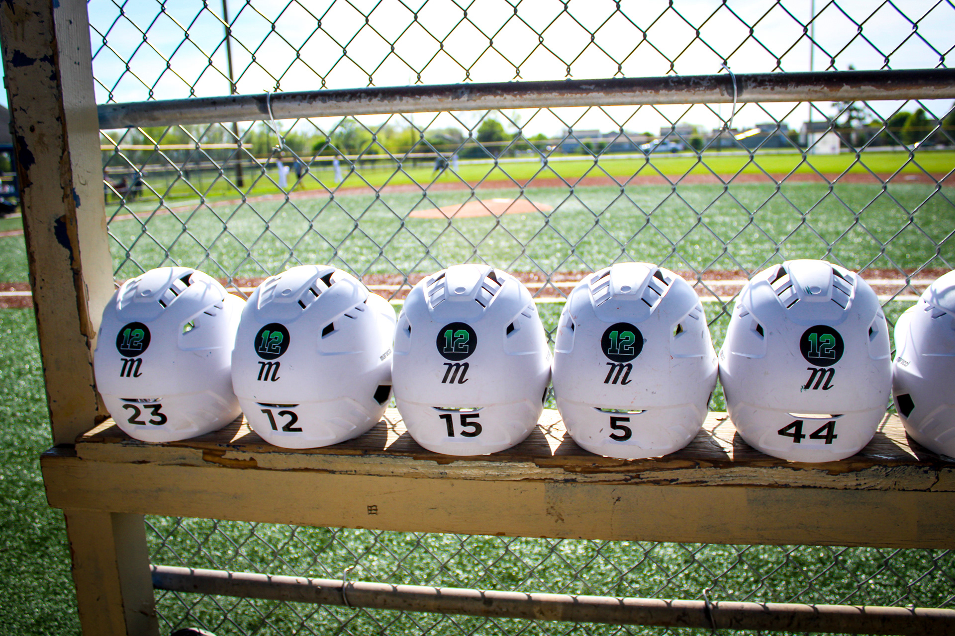 MSP (Major Sports Perfomance) baseball teams wearing the number #12 on the back of their helments in honor of 9 year old Tucker Swain, a youth baseball player from Westfield Indianathat was killed tragically after being strcuk by a vehicle on April 29, 2023.