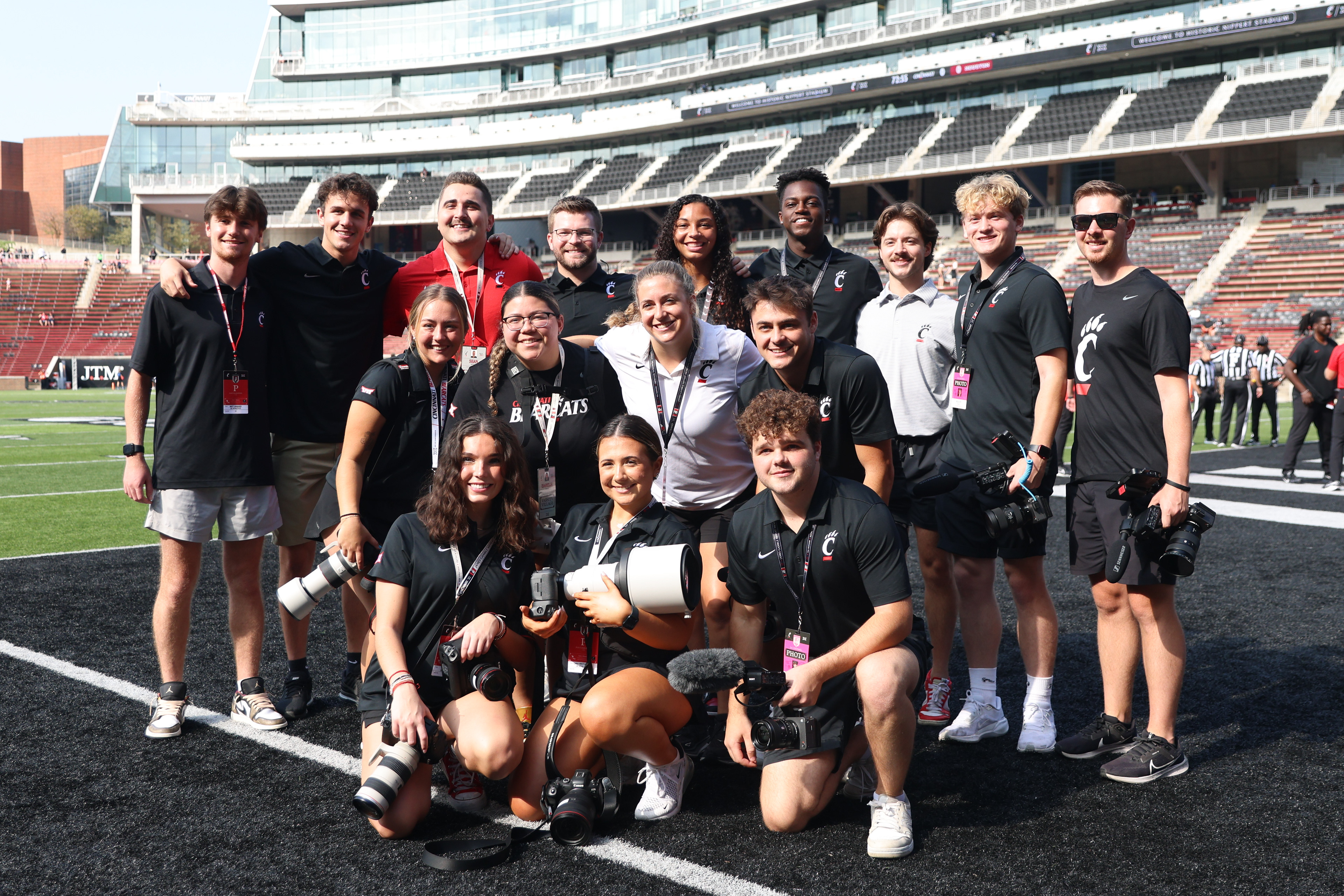 The Bearcats Digital team Fall of 2024.