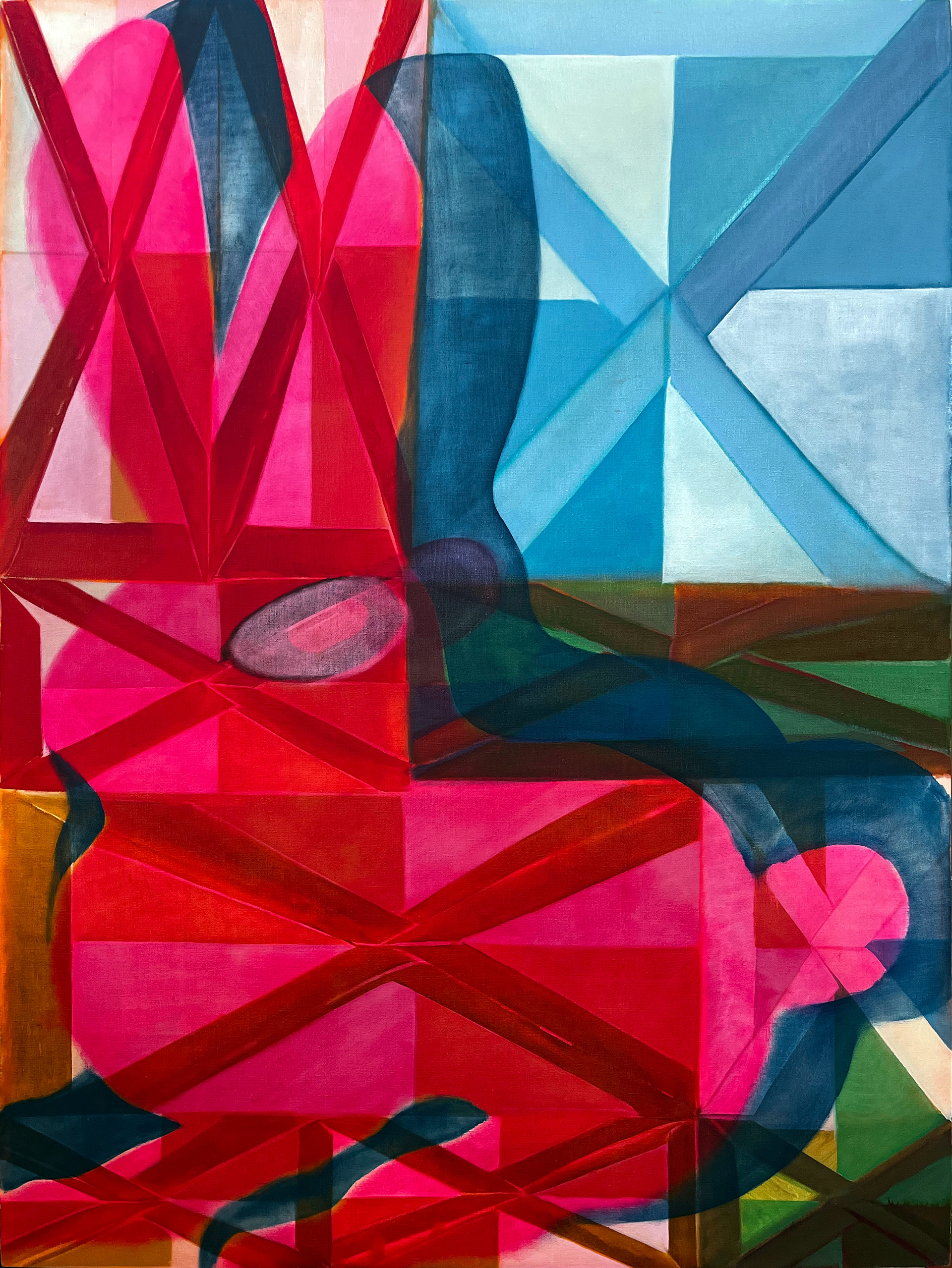 brutal phenotype, 48x37", 2024