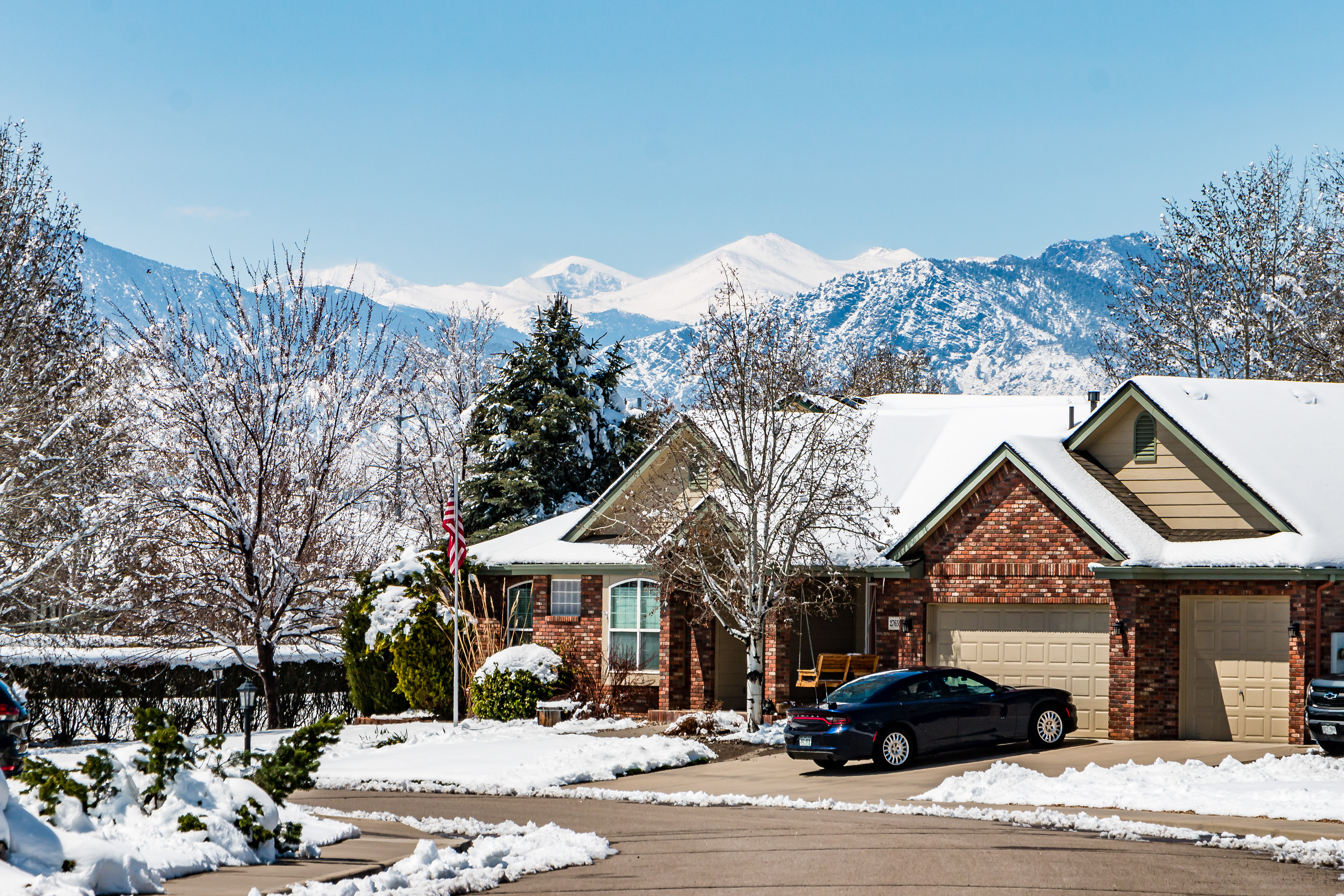The day after the big snow. So pretty.