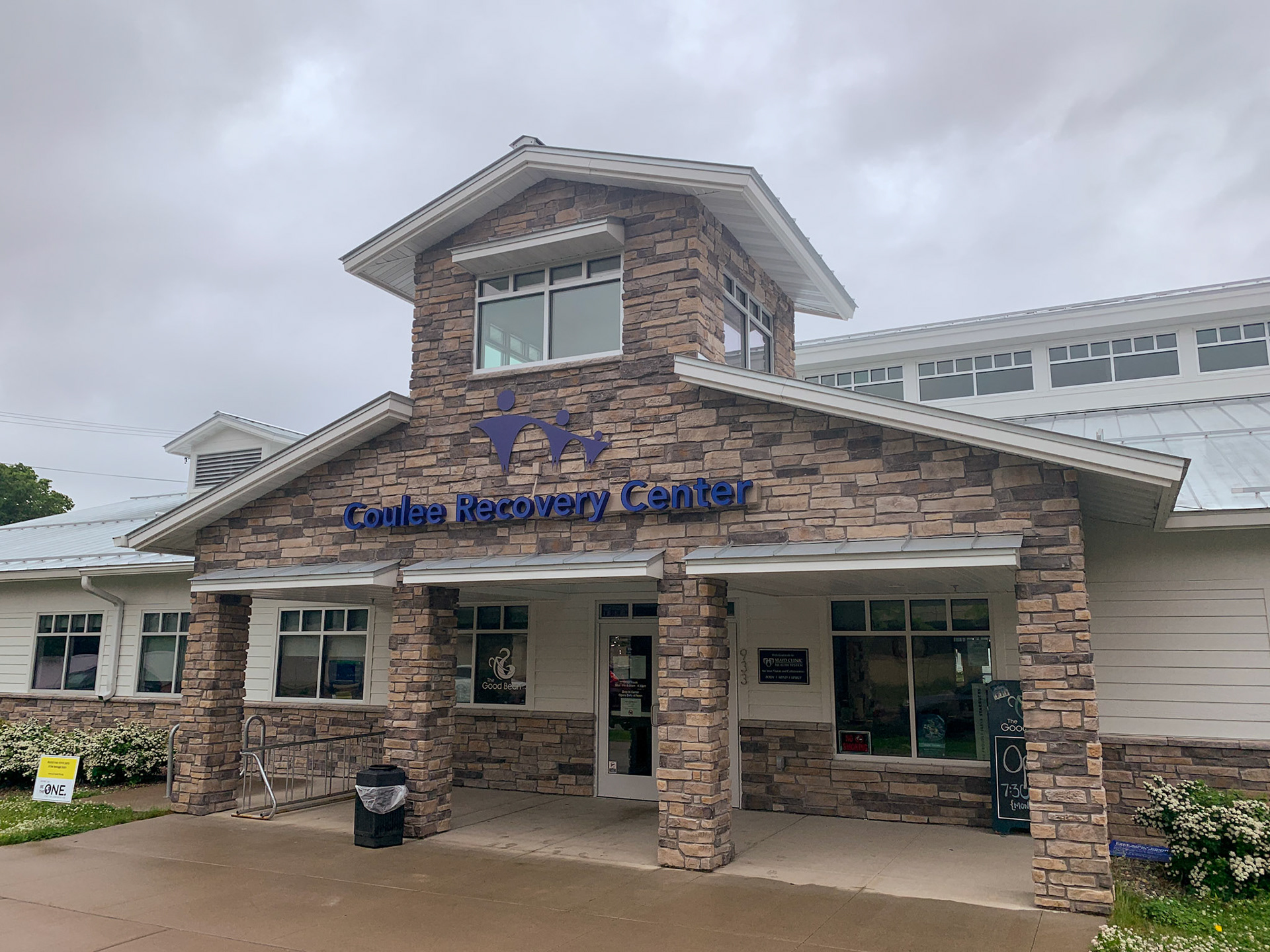 Signage for Coulee Recovery Center