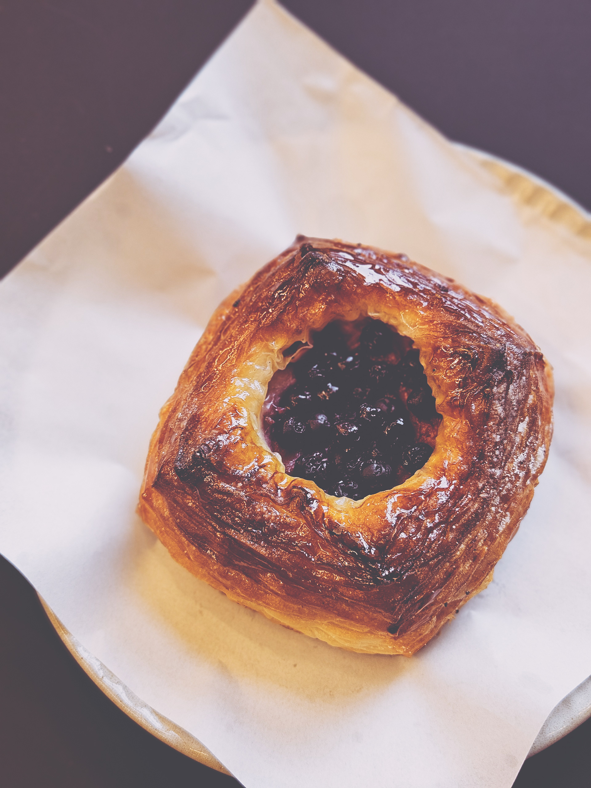 Blueberries Danish