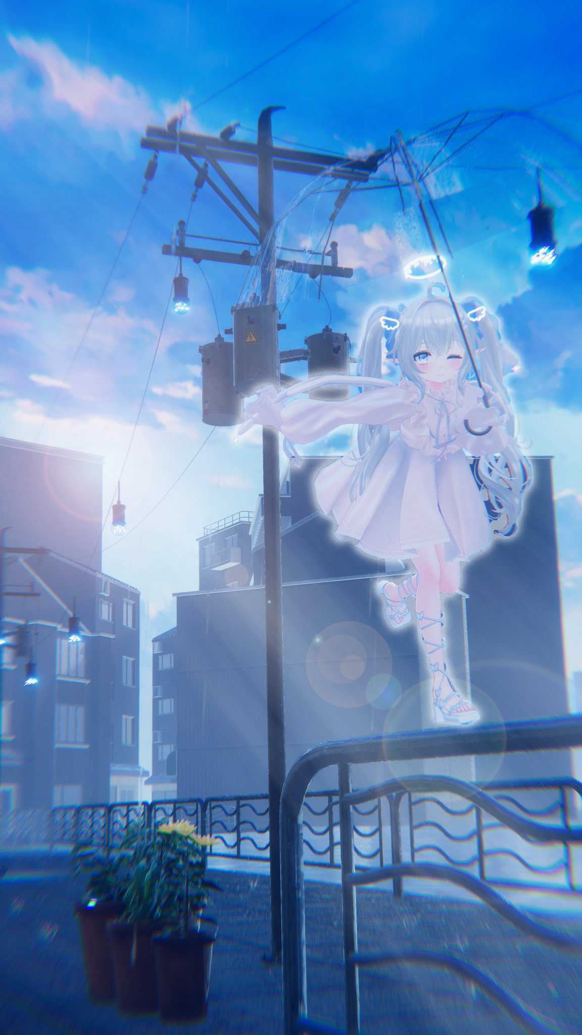『やさしい雨』 #柚ノ葉