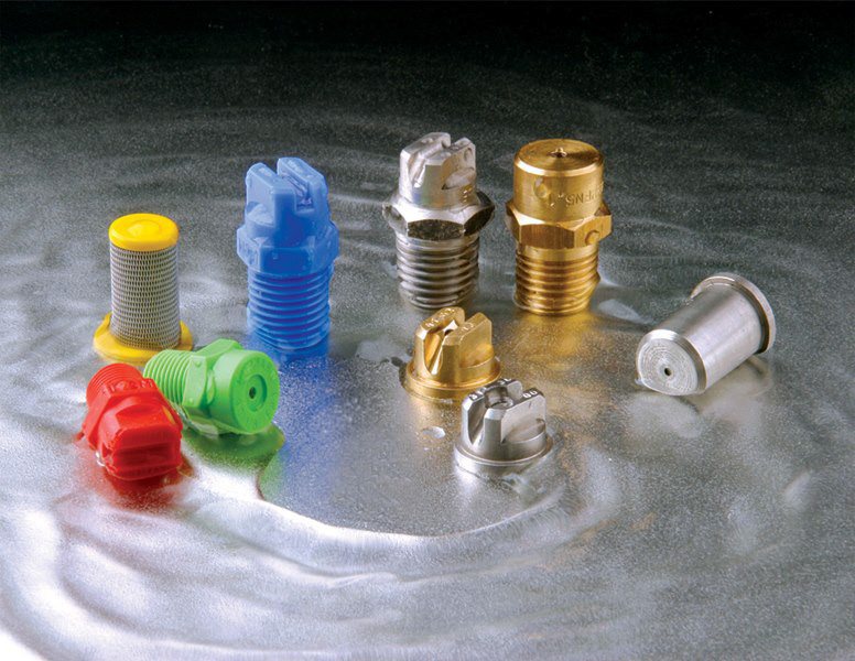 Commercial agriculture product photography of HYPRO industrial spray tips by John Hermansen