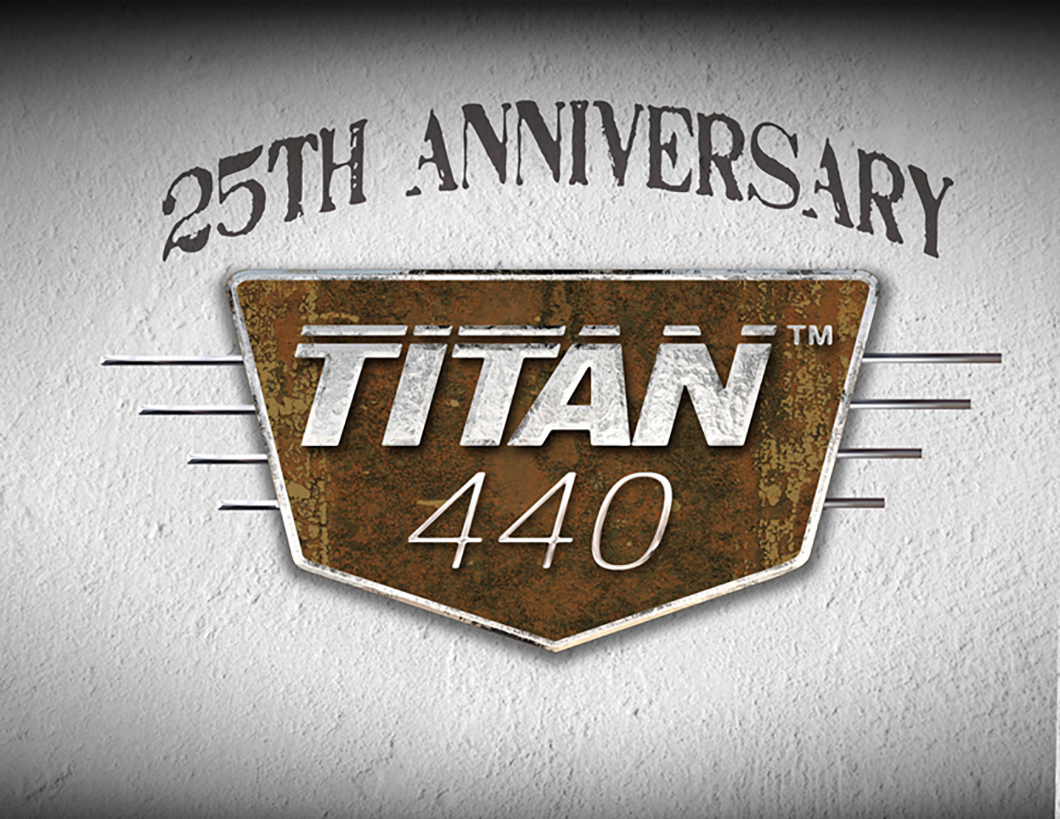Titan 440 airless sprayer 25th anniversary logo, Wagner SprayTech industrial design