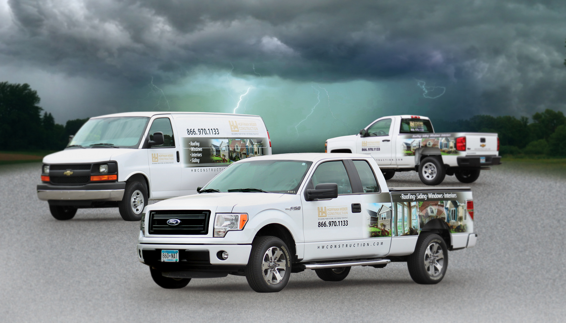 Vehicle wraps/design mock up for fleet