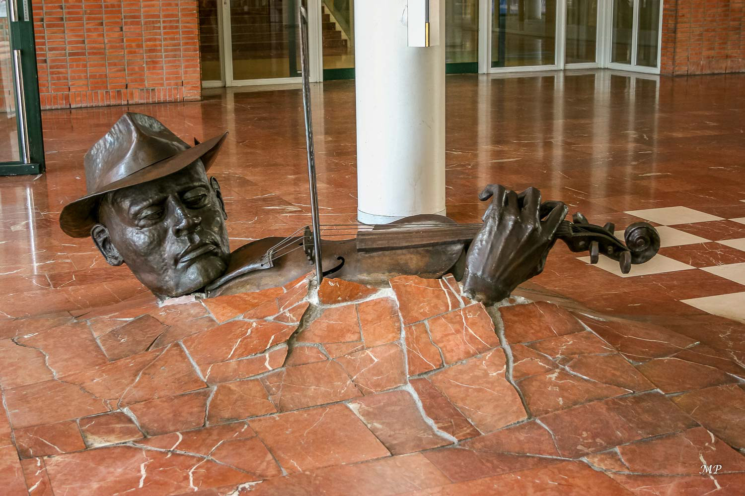 Amsterdam - dans le hall de l'Opéra du Het-Muziekheater