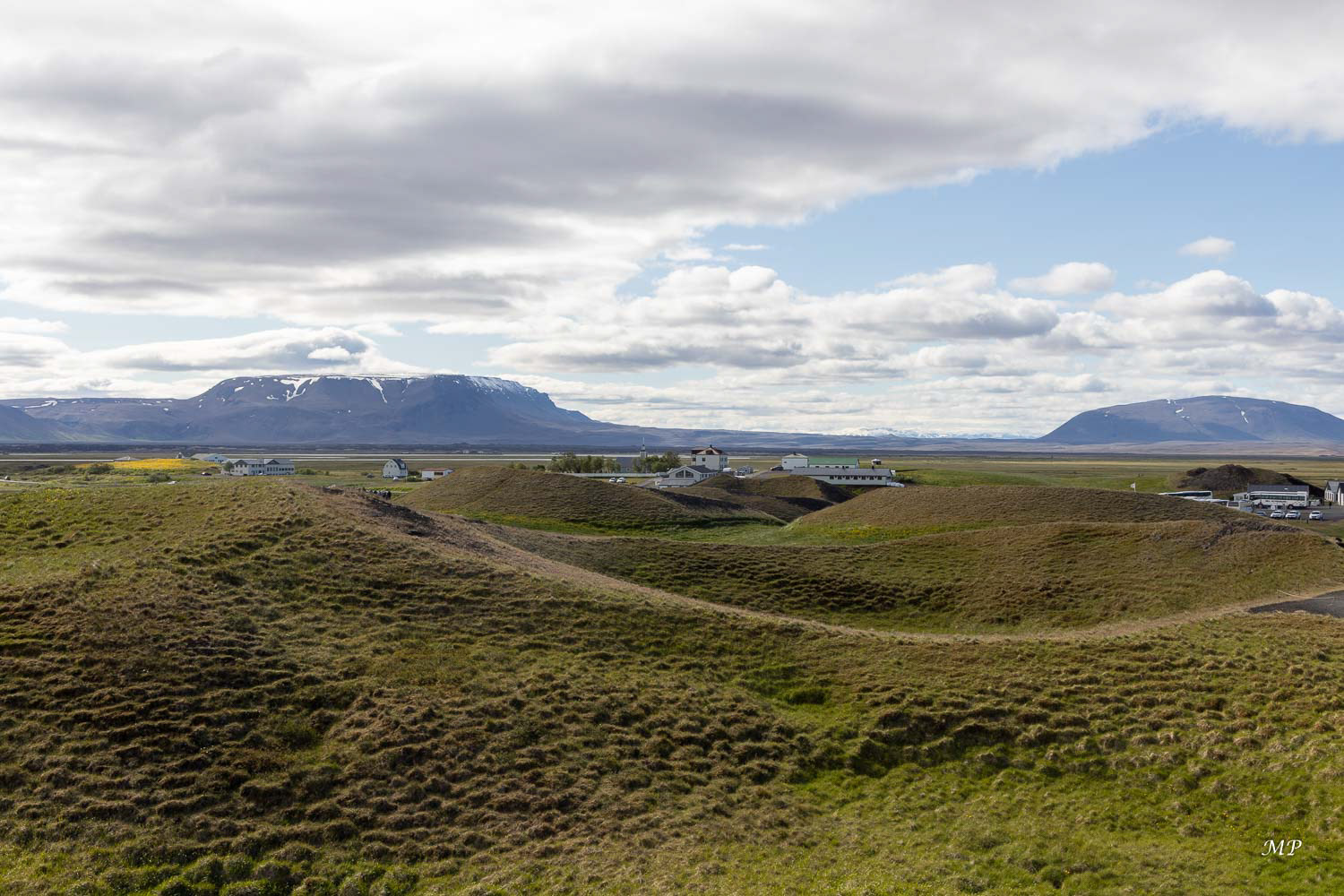 Lac Mývatn : les speudo-cratères de Skútustaðir
