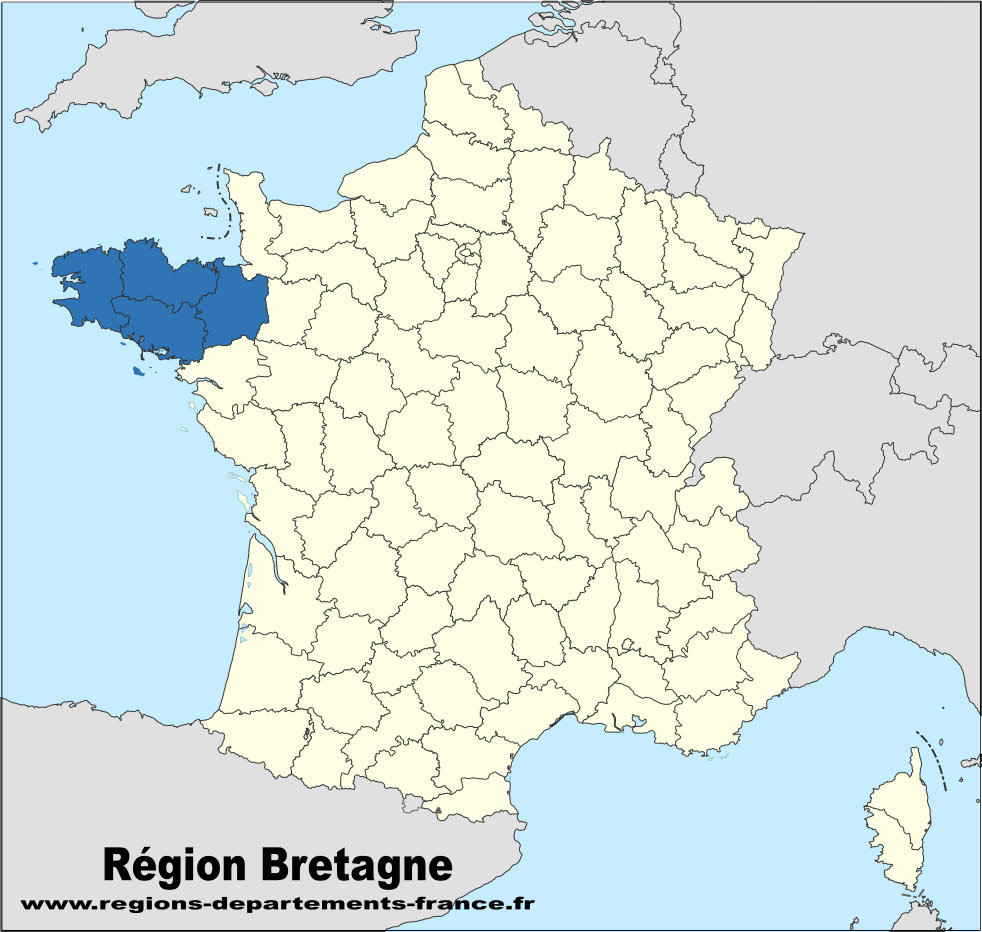 Situation de la Bretagne