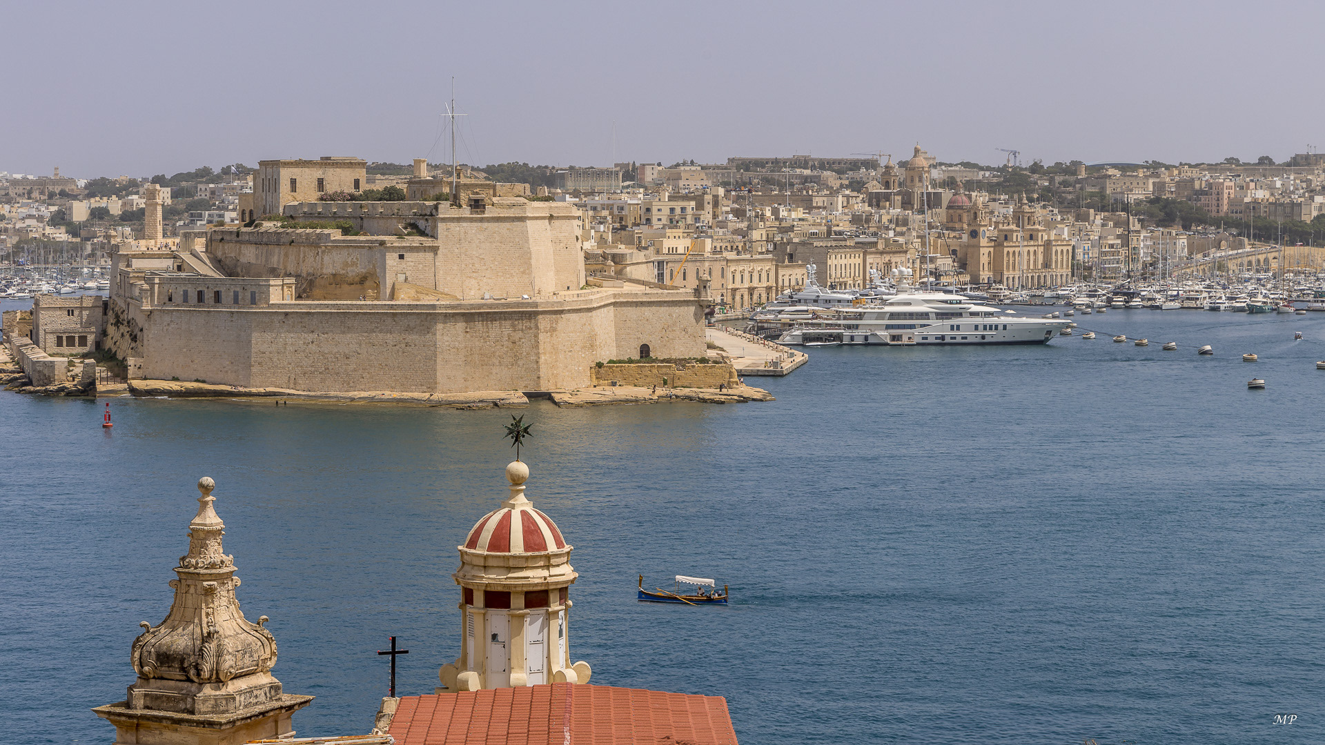 Face à La Valette dans le Grand Port, à Vittoriosa le Fort_St-Ange