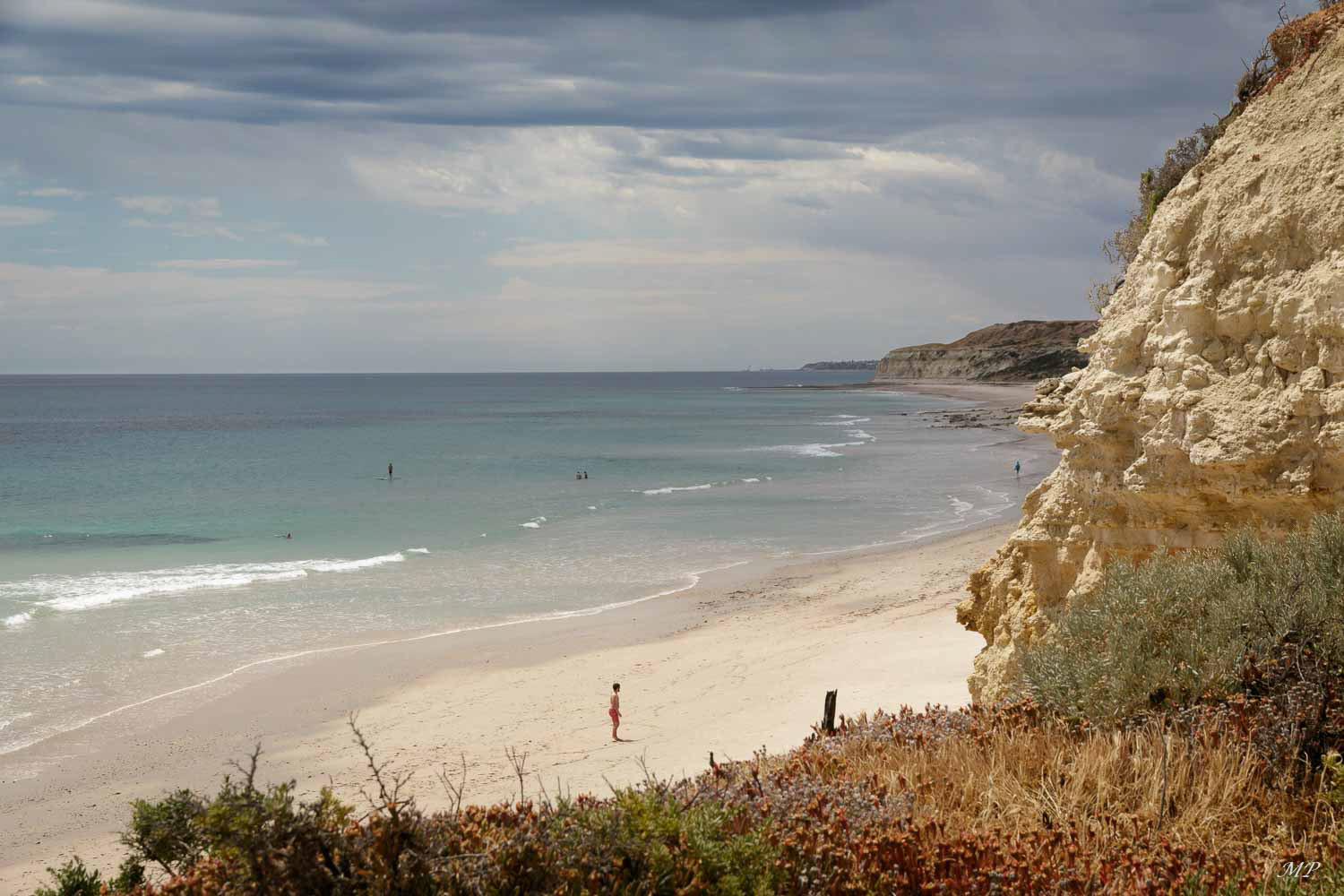 Péninsule du Fleurieu - Plage et falaise de Willunga