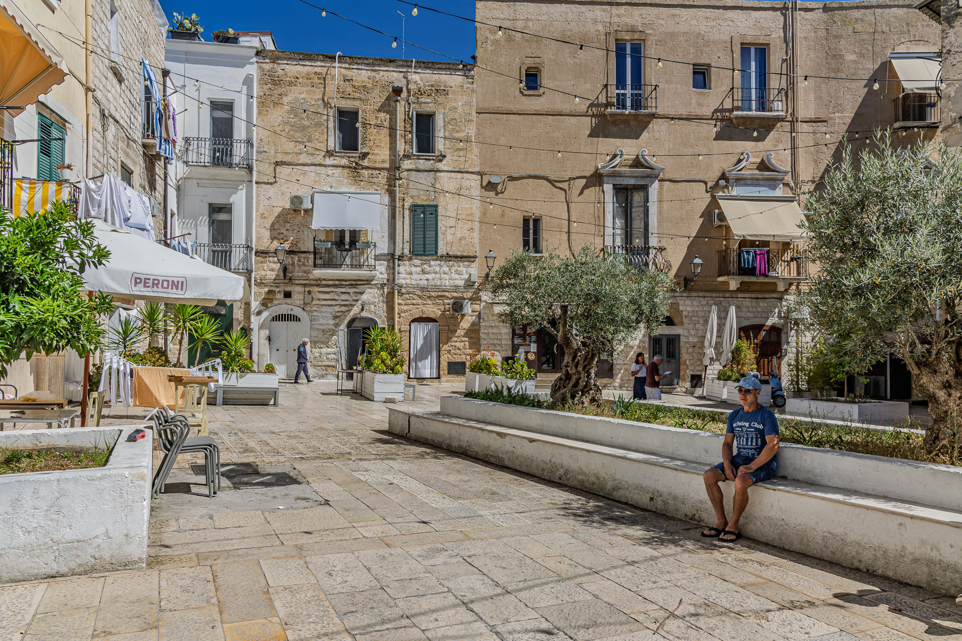 Bari, dans le quartier historique de barri Vecchia