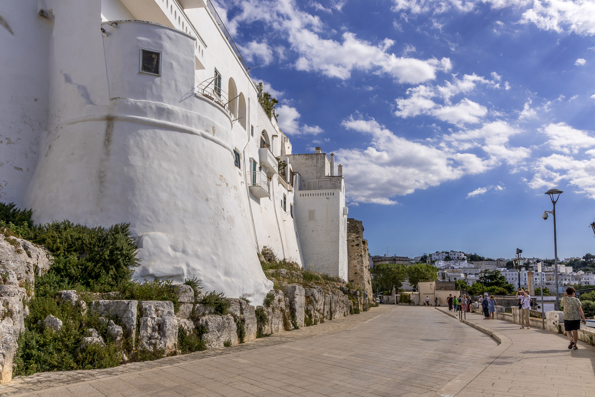 Ostuni, les remparts