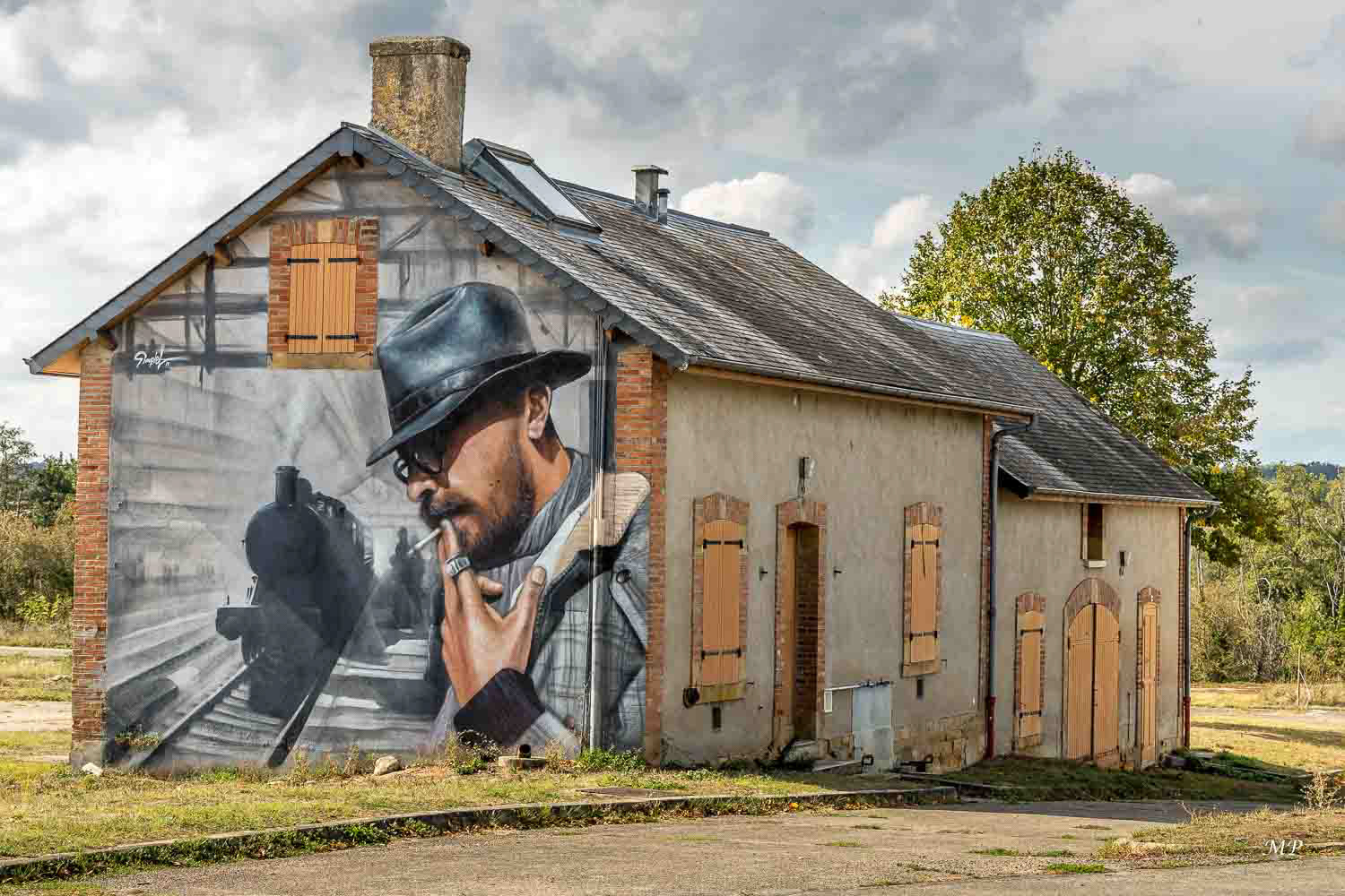 L'arrivée en gare de SIMPLEG