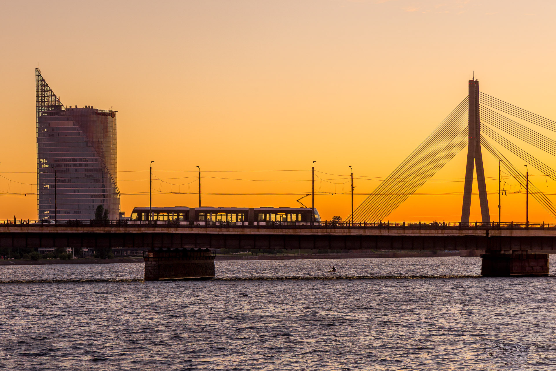 Riga - Le Pont de Vanšu