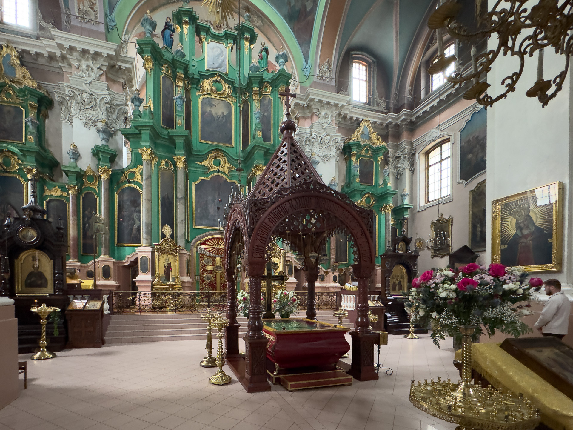 Vilnius - l'église orthodoxe du Saint-Esprit