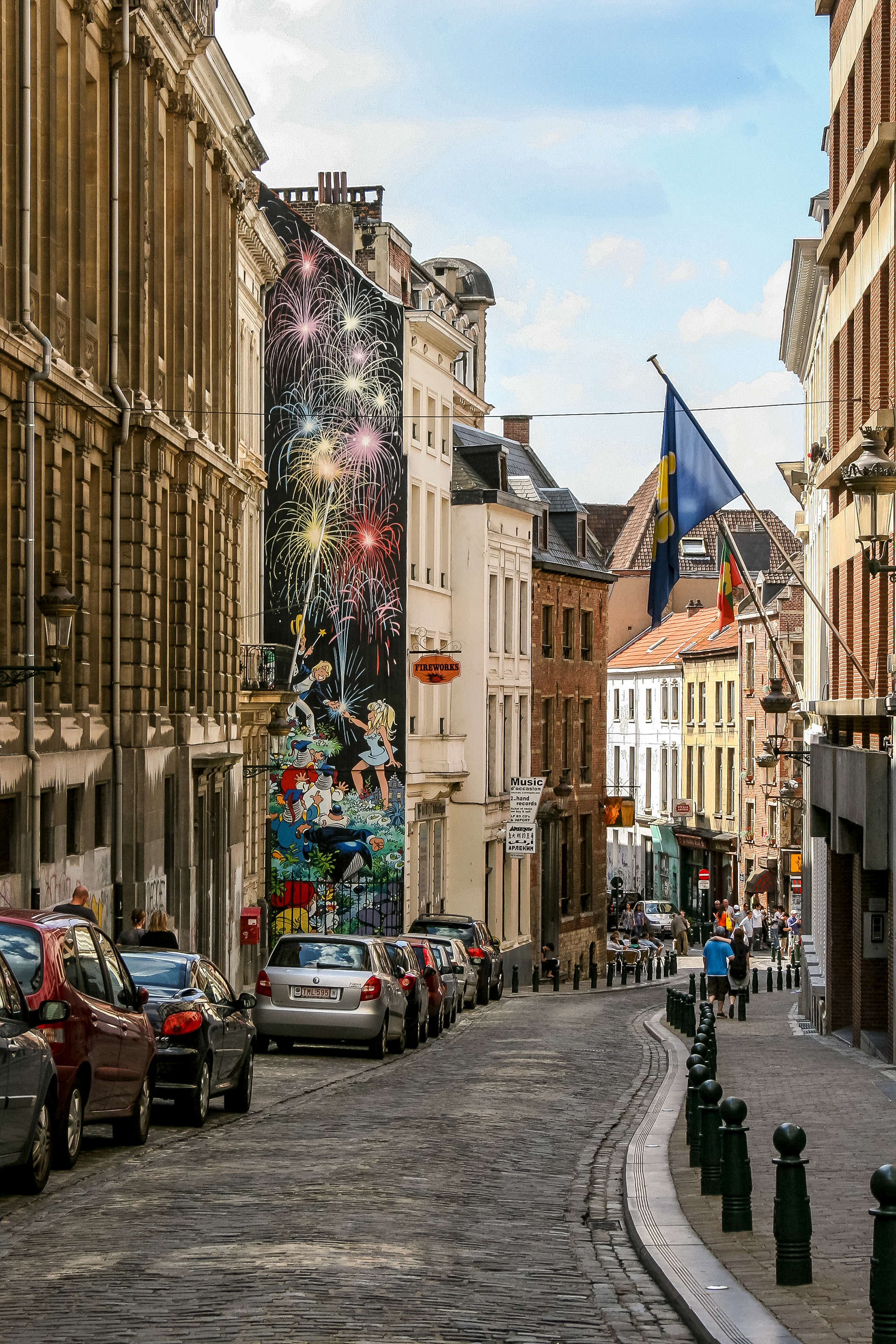 Bruxelles, parcours BD