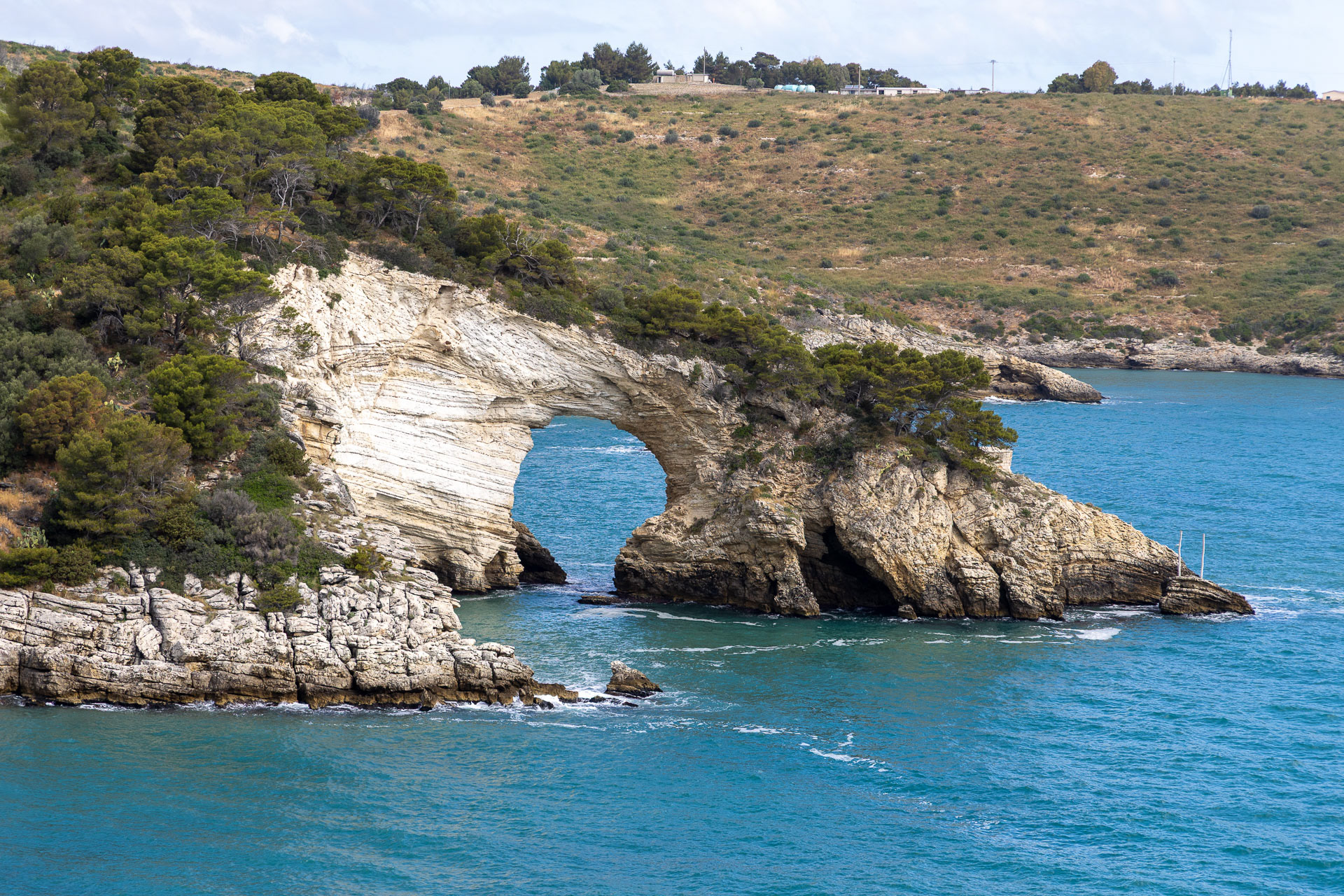 La baia delle Zagare dans le Monte Gargano