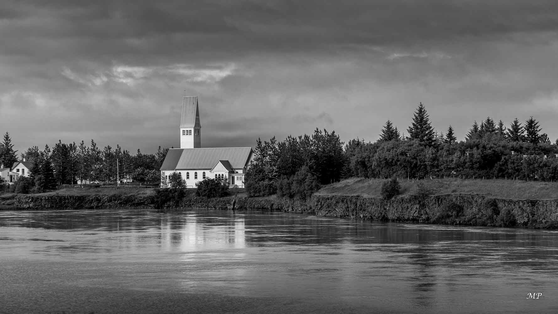 Eglise de Selfoss en Islande