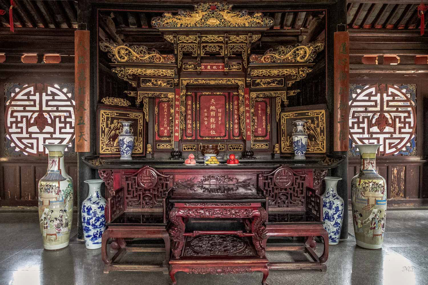 Yunnan - Jianshui : Temple de la maison Zhu