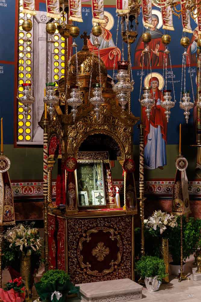 Le monastère abrite l'icône miraculeuse de la Vierge Marie Soumela