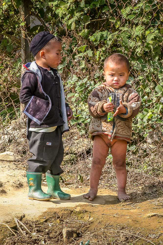 Rencontre dans le village de Tavan