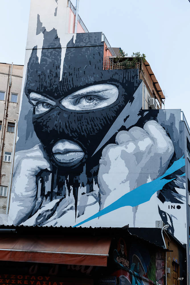 De nombreux Street Art dans les Quartiers Spirri et Monastiraki