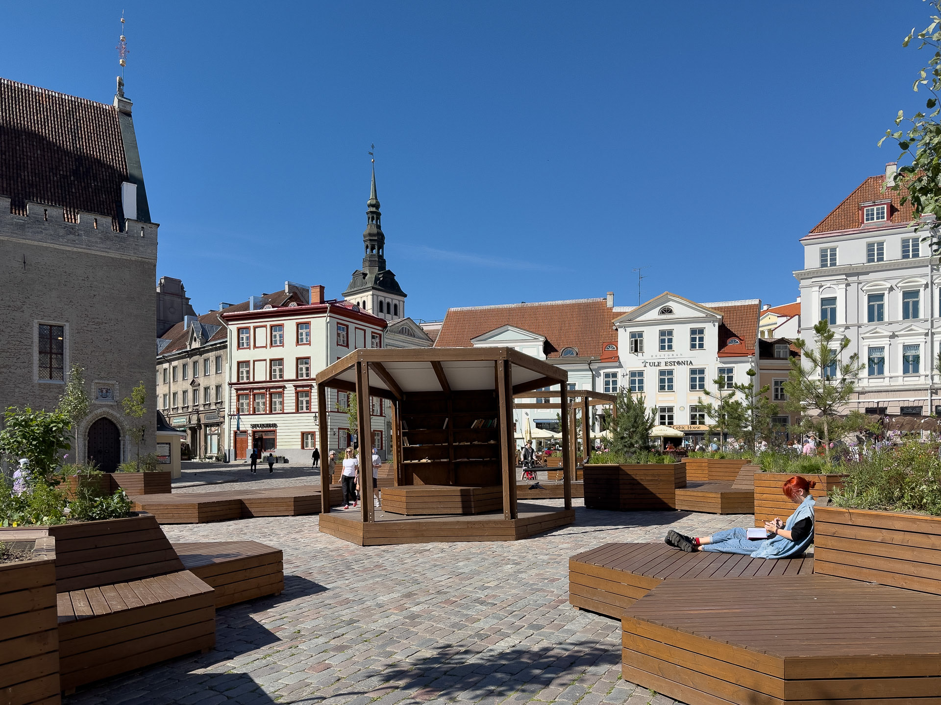 Tallinn - Place de l'Hôtel de Ville