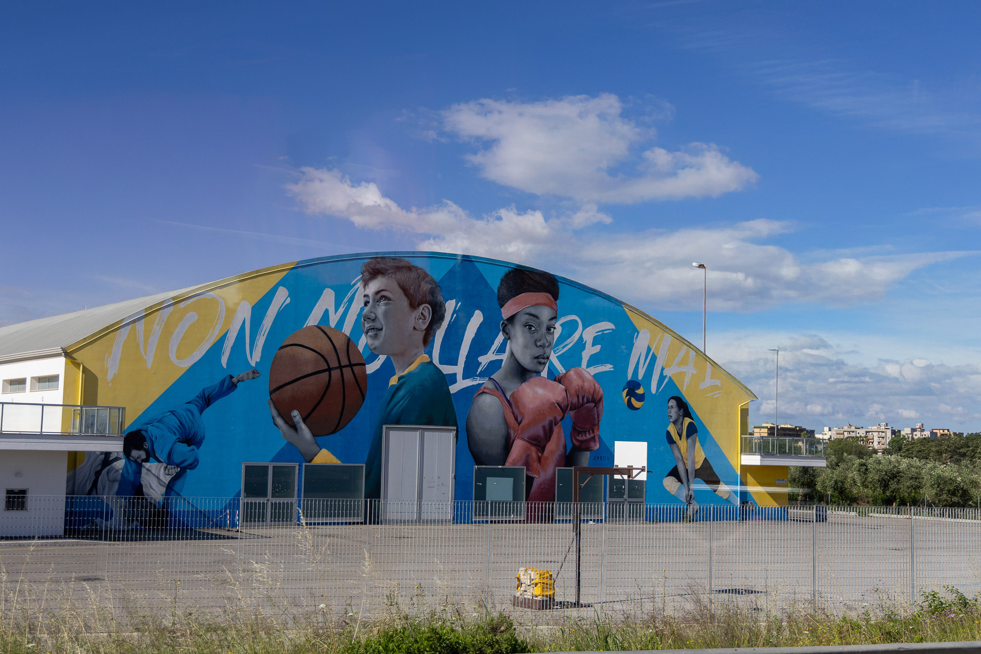 Vu dans la grande plaine du Tavoliere delle Puglie