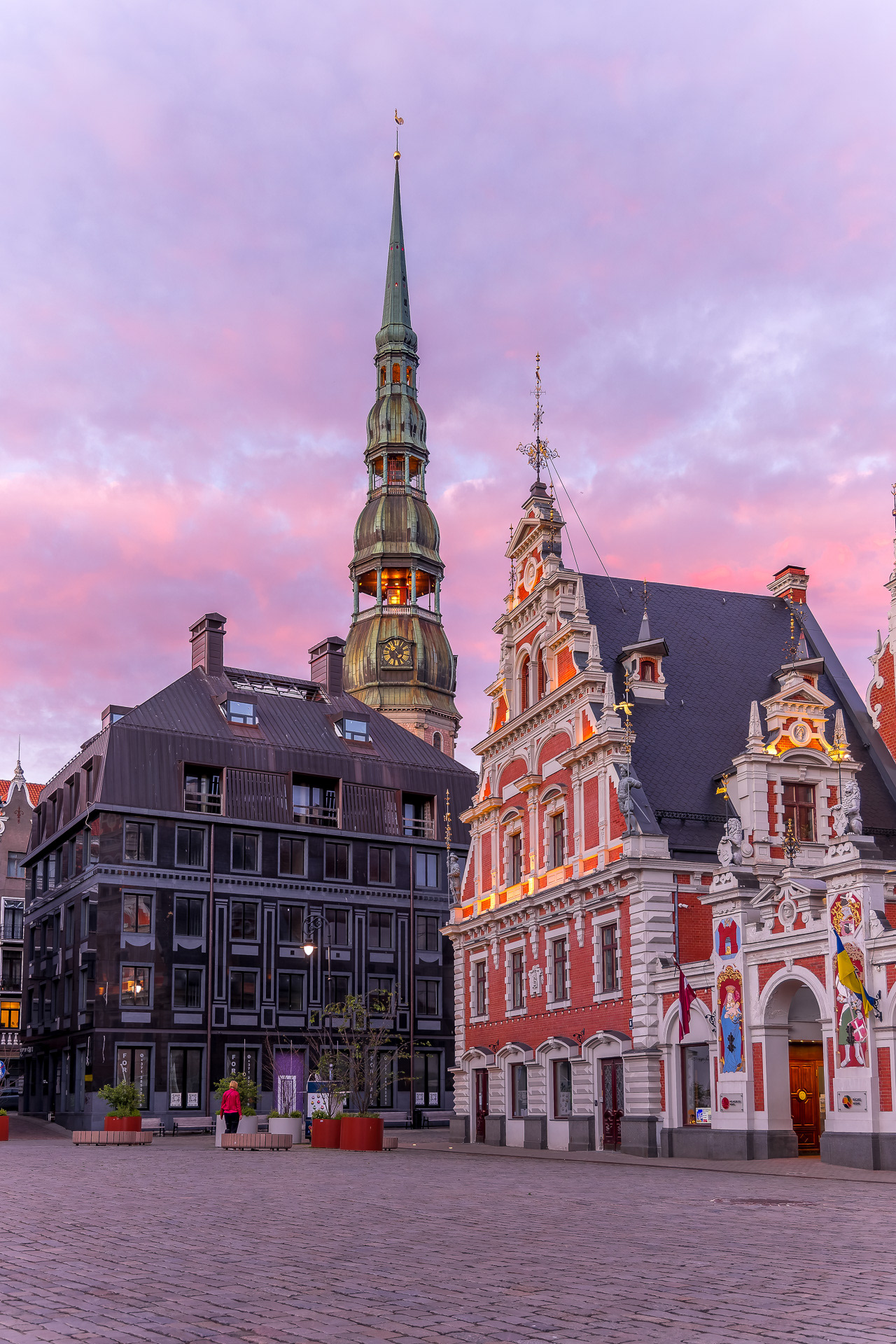 Riga-Place de l'hôtel de ville