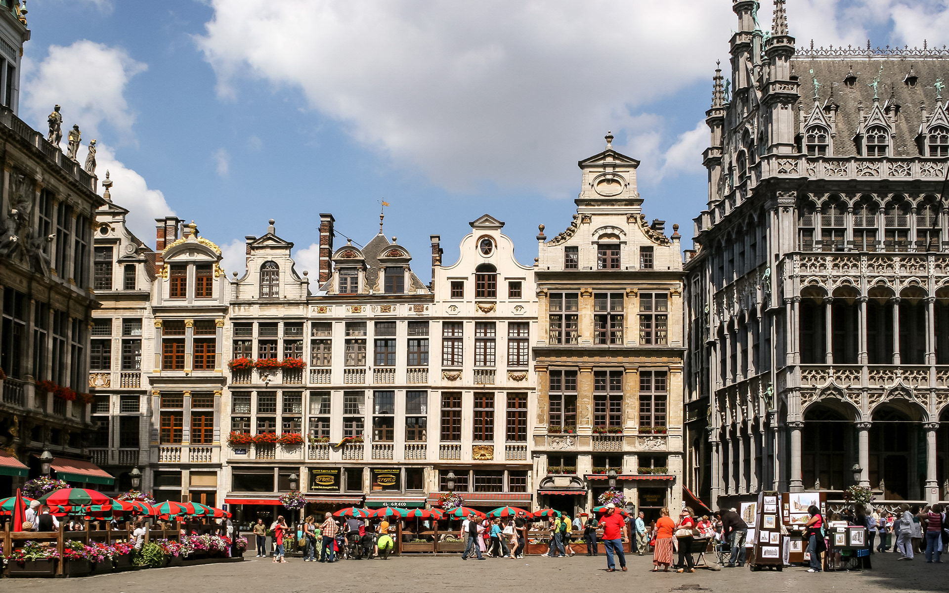 Bruxelles, les maisons des corporations