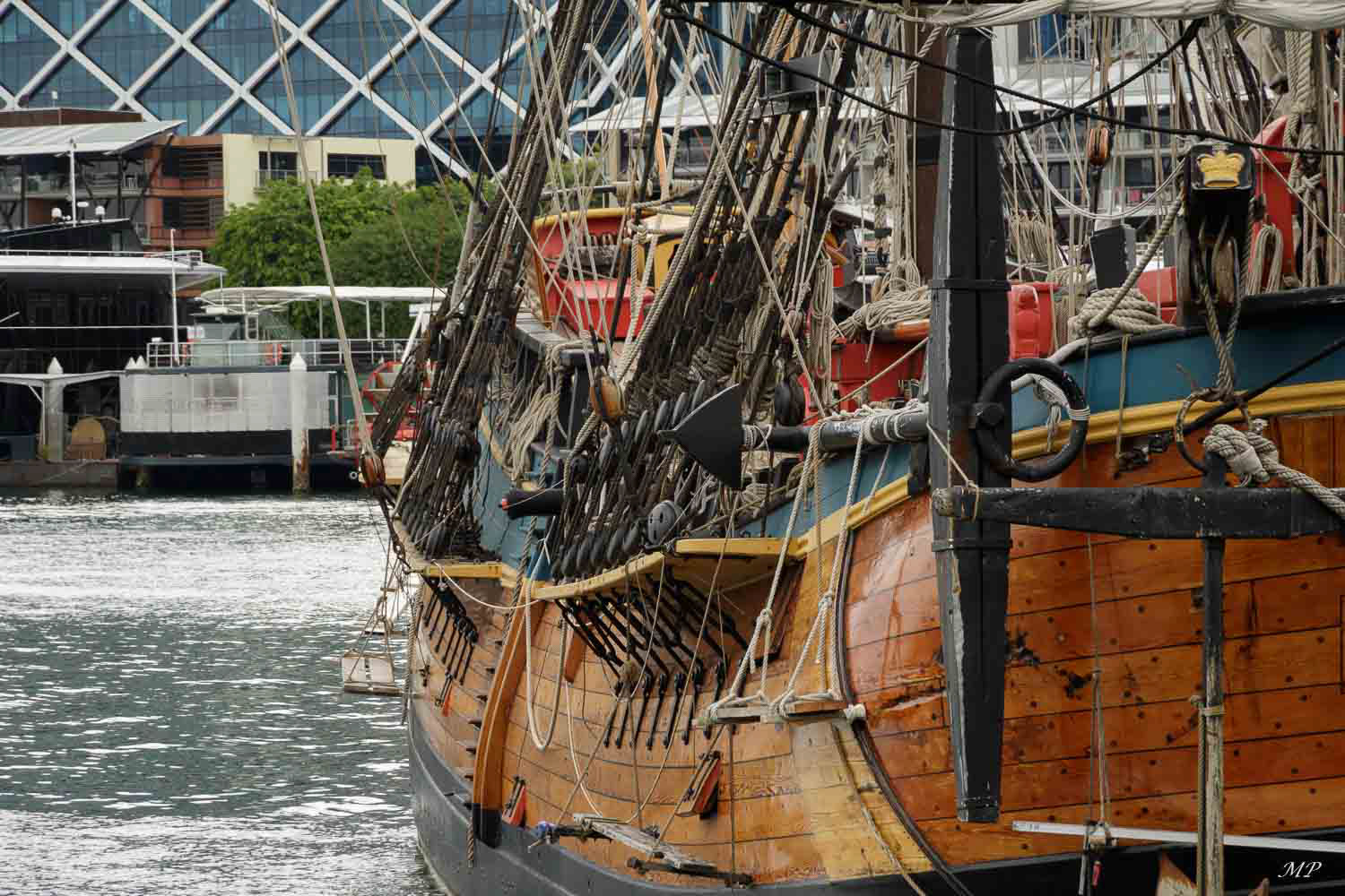 Darling Harbour – voilier du musée national  maritime