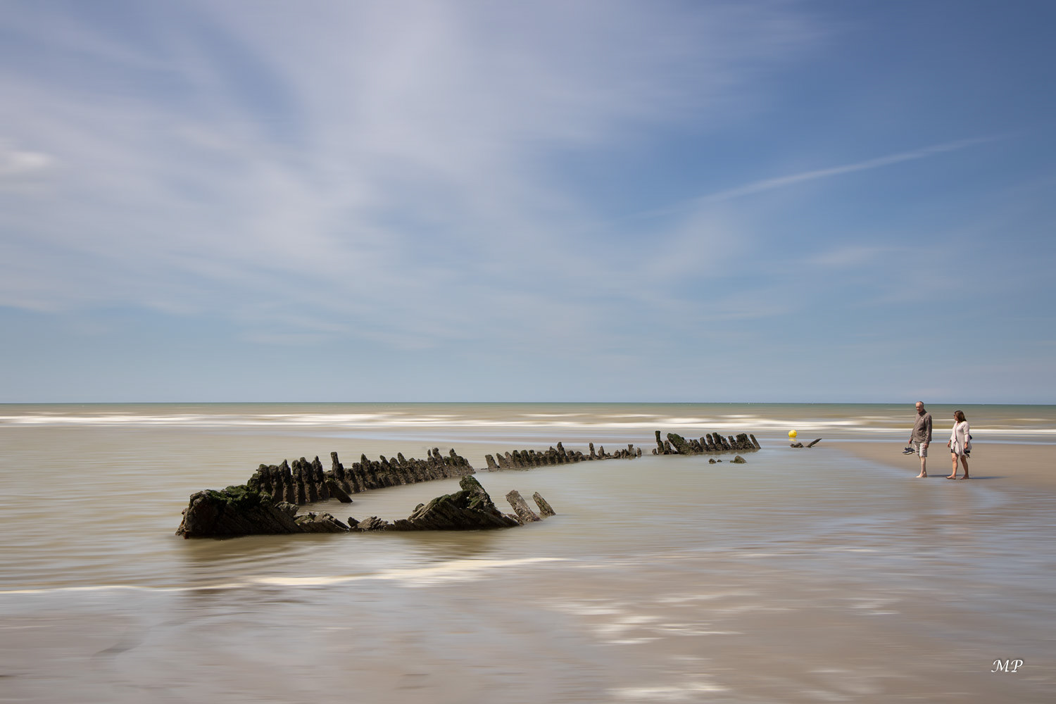 Bray-Dunes - Epave de l'opération Dynamo (1940)