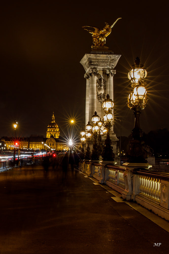Les Invalides  vus du Pont Alexandre III