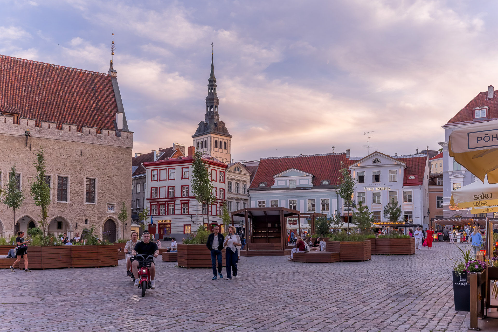 Tallinn - Place de l'Hôtel de Ville