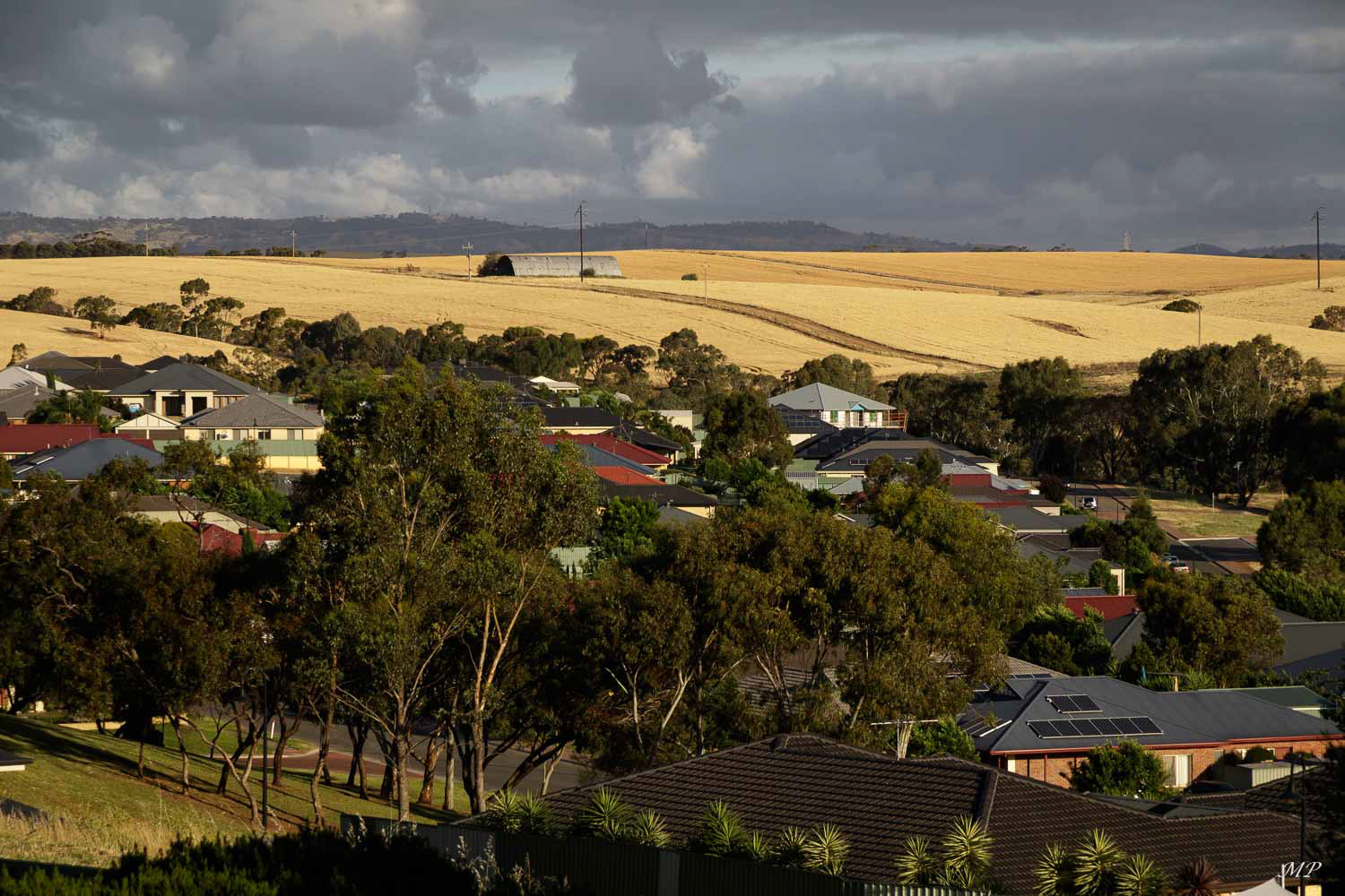 Gawler, petite ville dans les collines d'Adélaïde